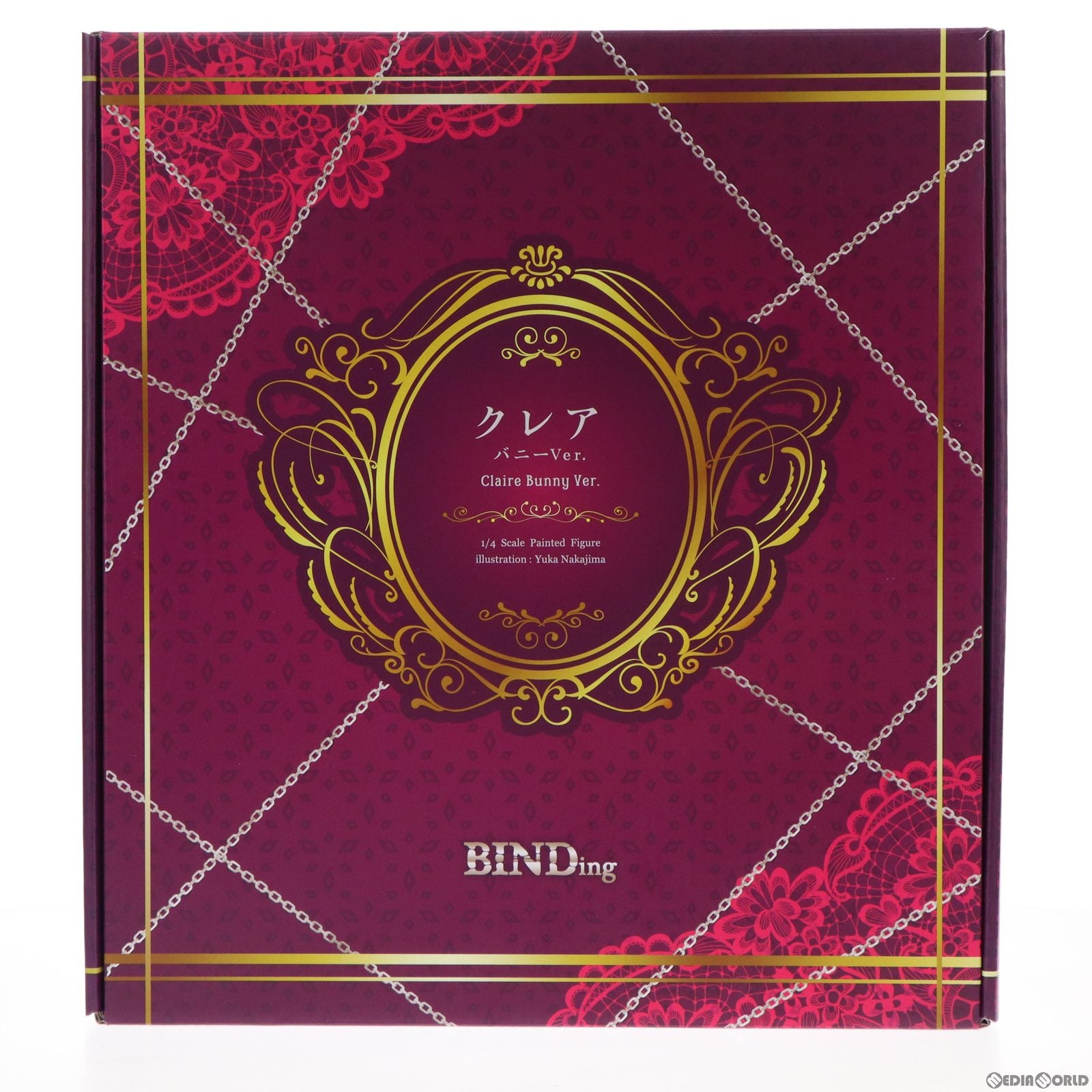 【中古即納】[FIG] ポストカードなし ネイティブクリエイターズコレクション クレア バニーVer. BINDing クリエイターズ オピニオン 1/4 完成品 フィギュア ネイティブオンラインショップ&FANZA限定 BINDing(バインディング)(20210531)