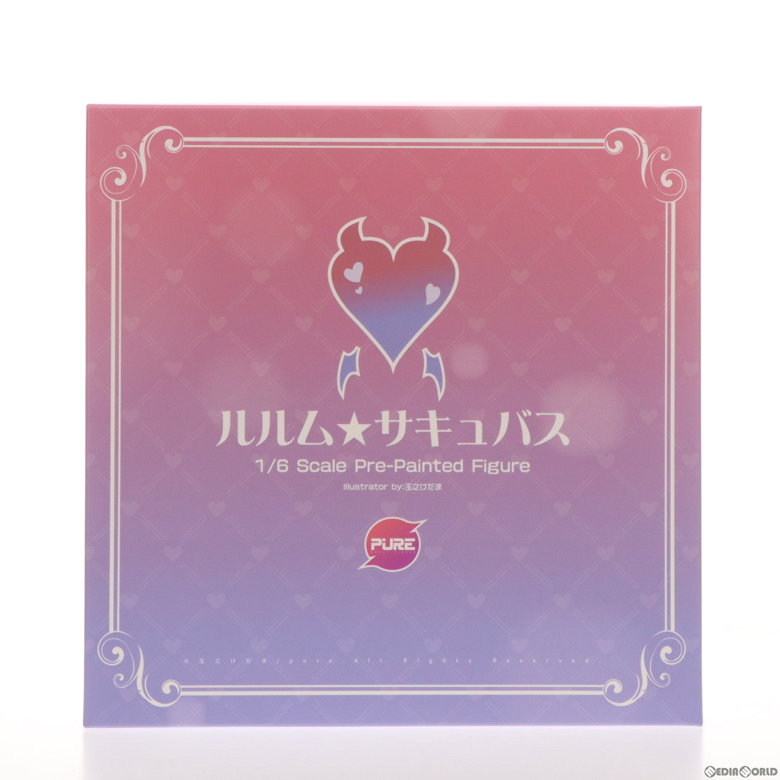 【中古即納】[FIG] 色紙付属 ルルム★サキュバス 通常版 1/6 完成品 フィギュア PURE(ピュア)(20240310)