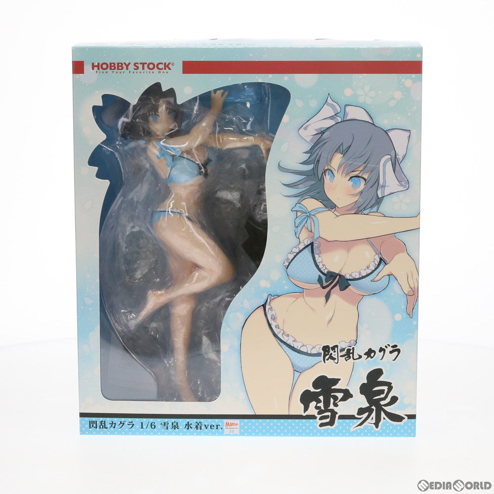 【中古即納】[FIG] 雪泉(ゆみ) 水着ver. 閃乱カグラ 1/6 完成品 フィギュア ホビーストック(20191031)