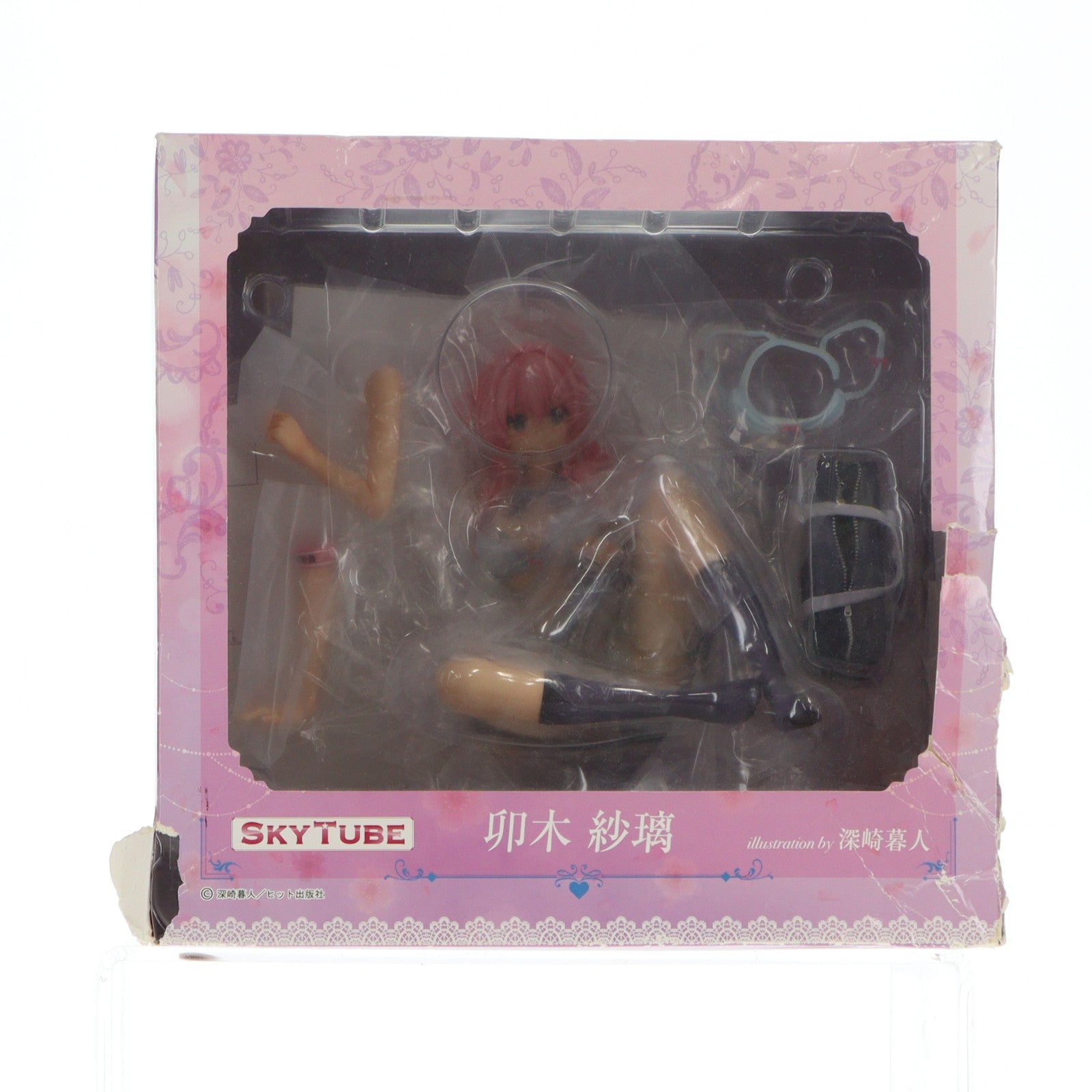 【中古即納】[FIG] ポストカード付属 卯木紗璃(うつぎさり) Illustration by 深崎暮人(みさきくれひと) コミック阿吽 1/6 完成品 フィギュア(AX-1071) SkyTube(スカイチューブ)(20191211)