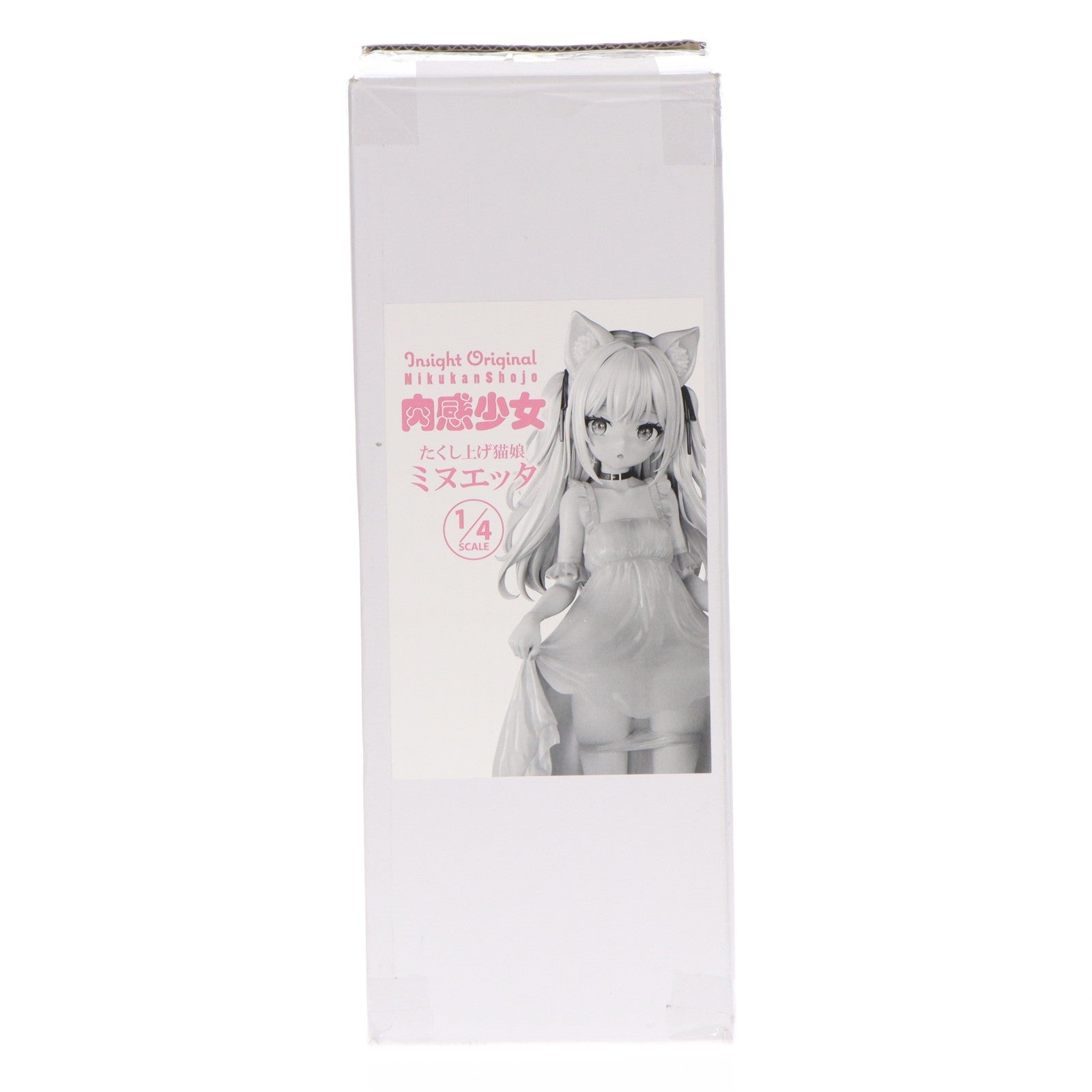 【中古即納】[FIG] 肉感少女 たくし上げ猫娘 ミヌエッタ 1/4 完成品 フィギュア インサイト(20240331)