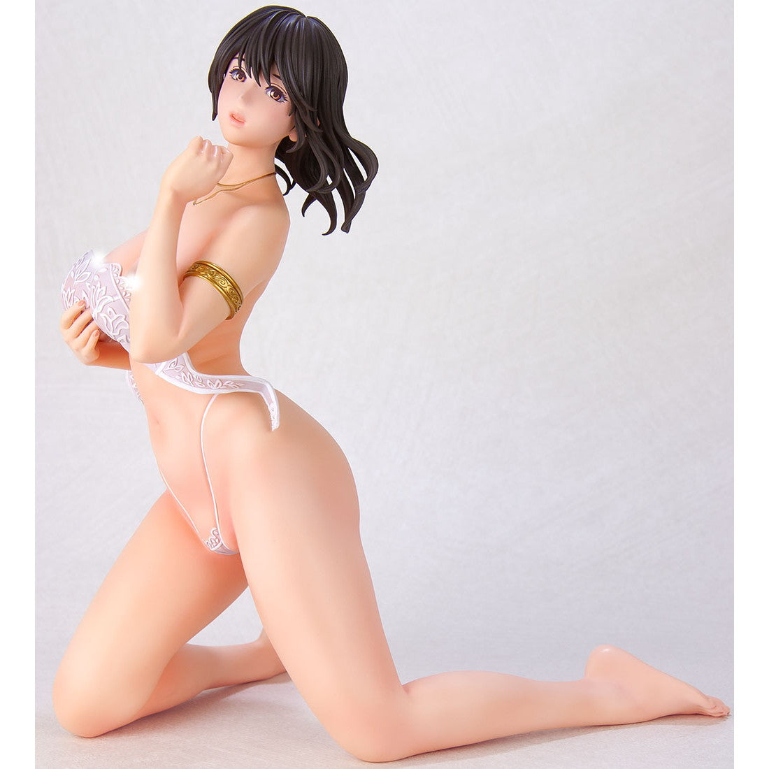 【中古即納】[FIG] No.C637W 紗羅(さら) 下着色ホワイト 1/4.5 完成品 スタチュー フィギュア クルシマ製作所(20230929)