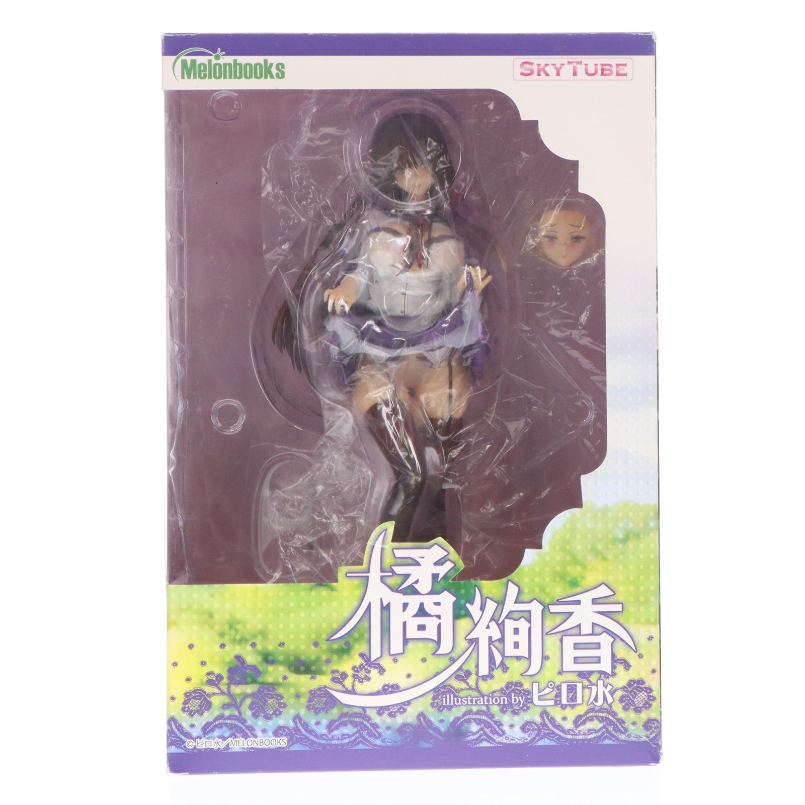 【中古即納】[FIG] 橘絢香(たちばなあやか) illustration by ピロ水 メロンブックスタペストリー 1/6 完成品 フィギュア(AX-1062) SkyTube(スカイチューブ)(20180930)