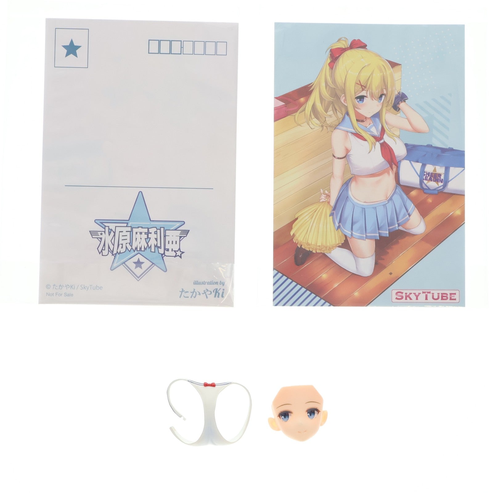 【中古即納】[FIG] ポストカード2枚付属 水原麻利亜(みずはらまりあ) illustration by たかやki 1/6 完成品 フィギュア(AX-1129) SkyTube(スカイチューブ)(20230526)