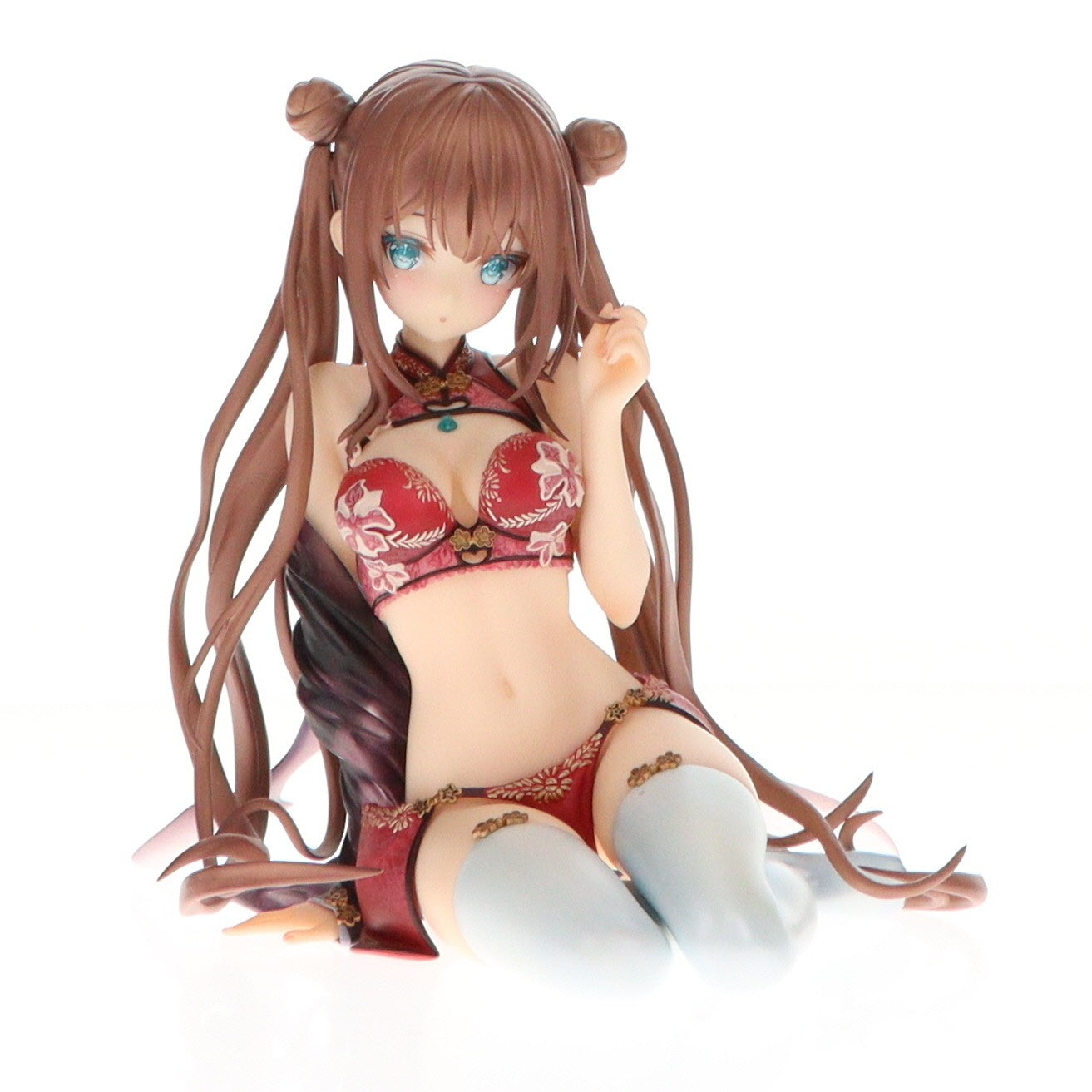 【中古即納】[FIG] ポストカード付属 チャイナ風下着あくまちゃん illustration by みわべさくら 1/6 完成品 フィギュア(AX-1170) SkyTube(スカイチューブ)(20230716)