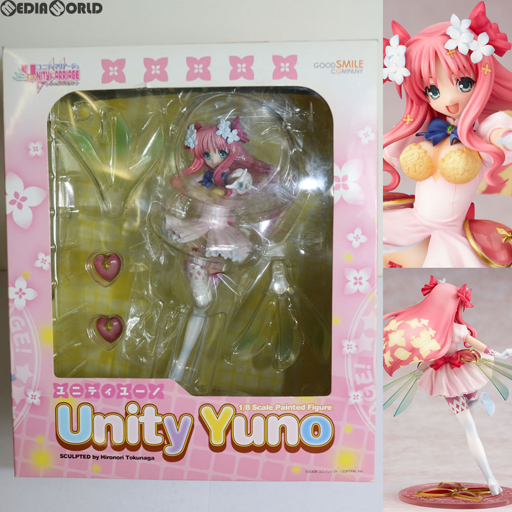 【中古即納】[FIG] ユニティユーノ ユニティマリアージュ ～ふたりの花嫁～ 1/8 完成品 フィギュア グッドスマイルカンパニー(20081226)