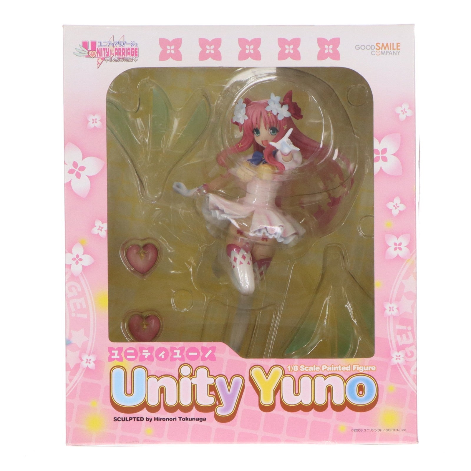 【中古即納】[FIG] ユニティユーノ ユニティマリアージュ ～ふたりの花嫁～ 1/8 完成品 フィギュア グッドスマイルカンパニー(20081226)