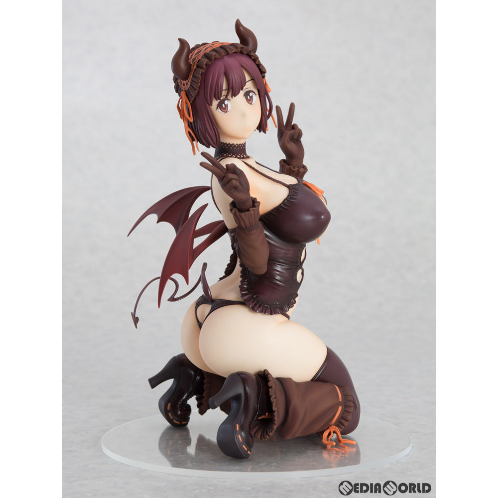 【中古即納】[FIG] 田和輪満(たわわみちる) illustrated by 胃之上奇嘉郎 マン研! 1/5 完成品 フィギュア(PVC201) チューベローズプラス(オーキッドシード)(20220129)