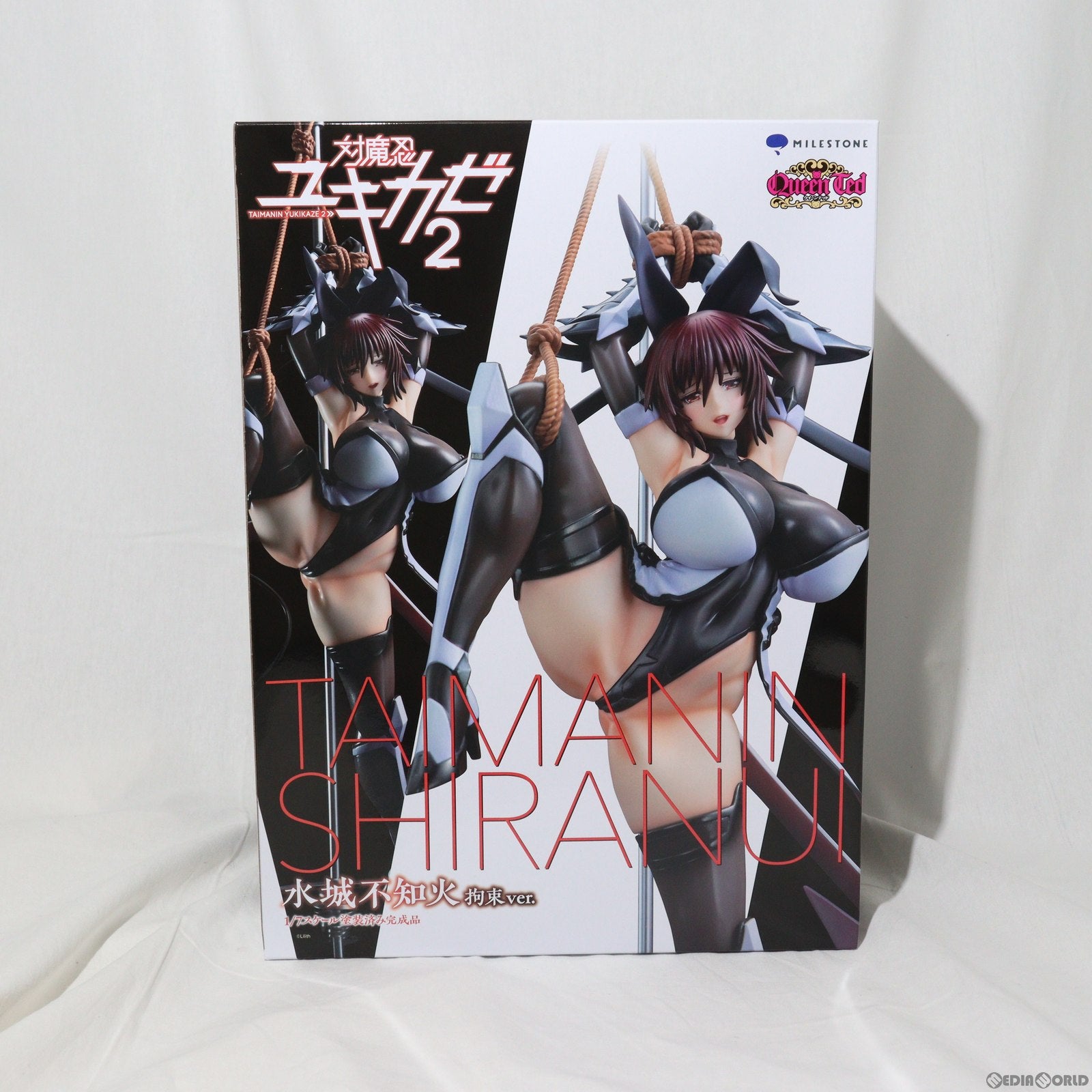 【中古即納】[FIG] 水城不知火(みずきしらぬい) 拘束Ver. 対魔忍ユキカゼ2 1/7 完成品 フィギュア クイーンテッド(20230324)
