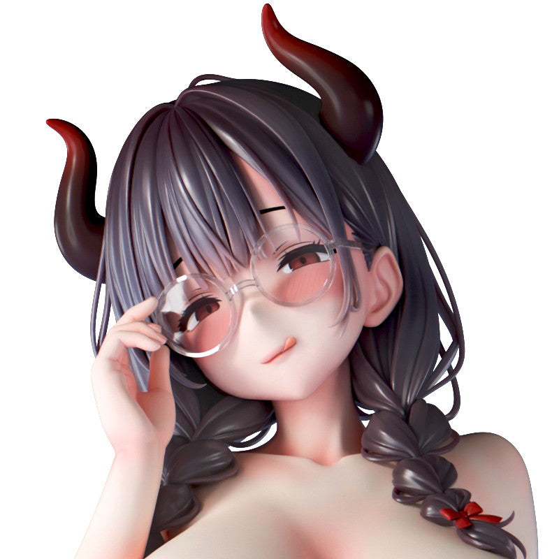 【中古即納】[FIG] 肉感少女 クラスの地味子がサキュバスだった 夢咲さよ(ゆめさきさよ) 1/5 完成品 フィギュア インサイト(20250731)