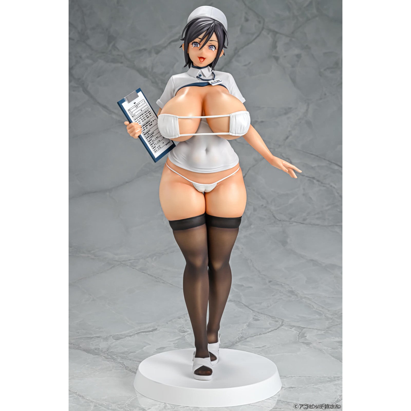 【中古即納】[FIG] 虎ノ門雪奈(とらのもんゆきな) 日焼けver. もしもオナニーの介護をしてくれるナースさんがいたら…～ 1/6 完成品 フィギュア Q-six(キューシックス)(20240808)