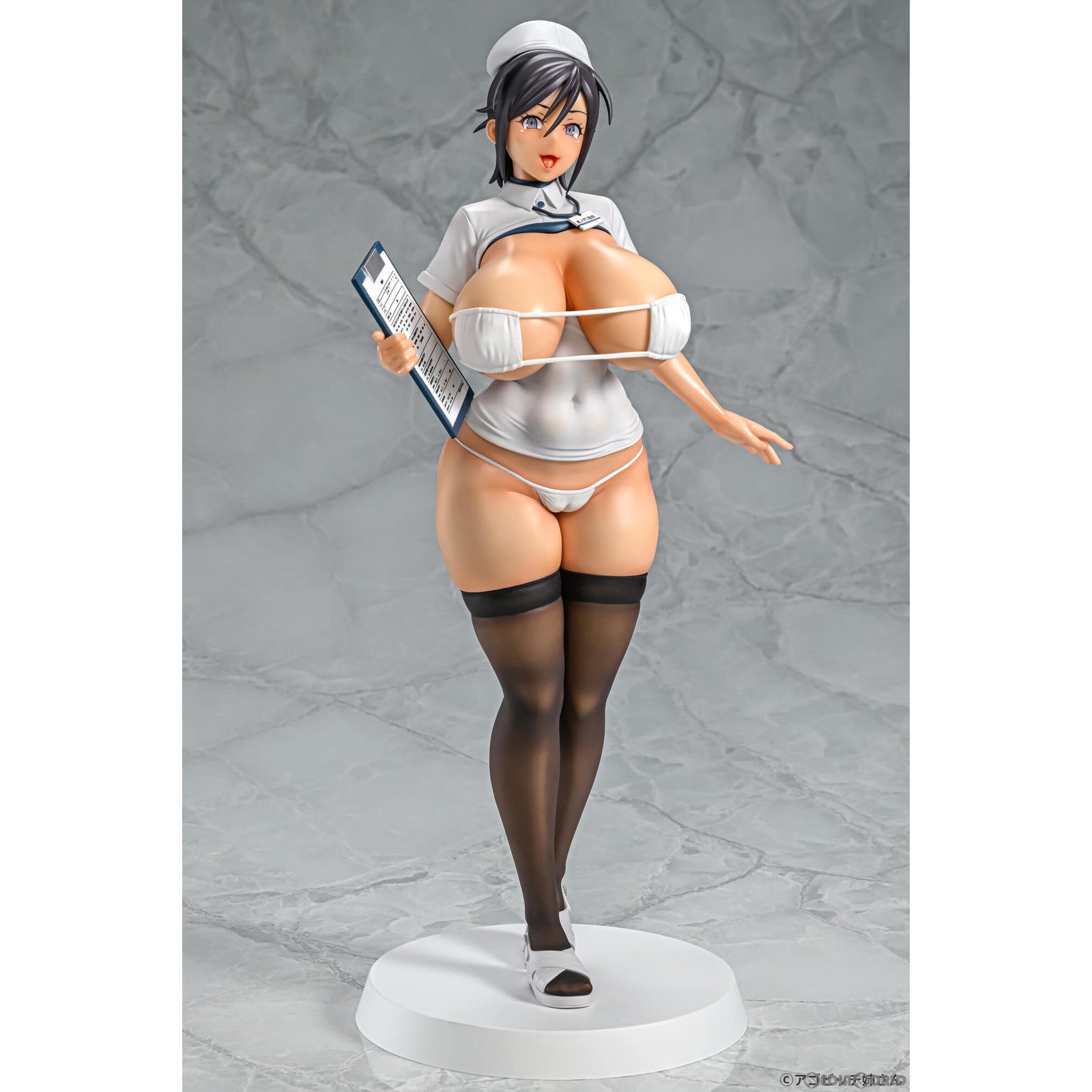 【中古即納】[FIG] 虎ノ門雪奈(とらのもんゆきな) 日焼けver. もしもオナニーの介護をしてくれるナースさんがいたら…～ 1/6 完成品 フィギュア Q-six(キューシックス)(20240808)