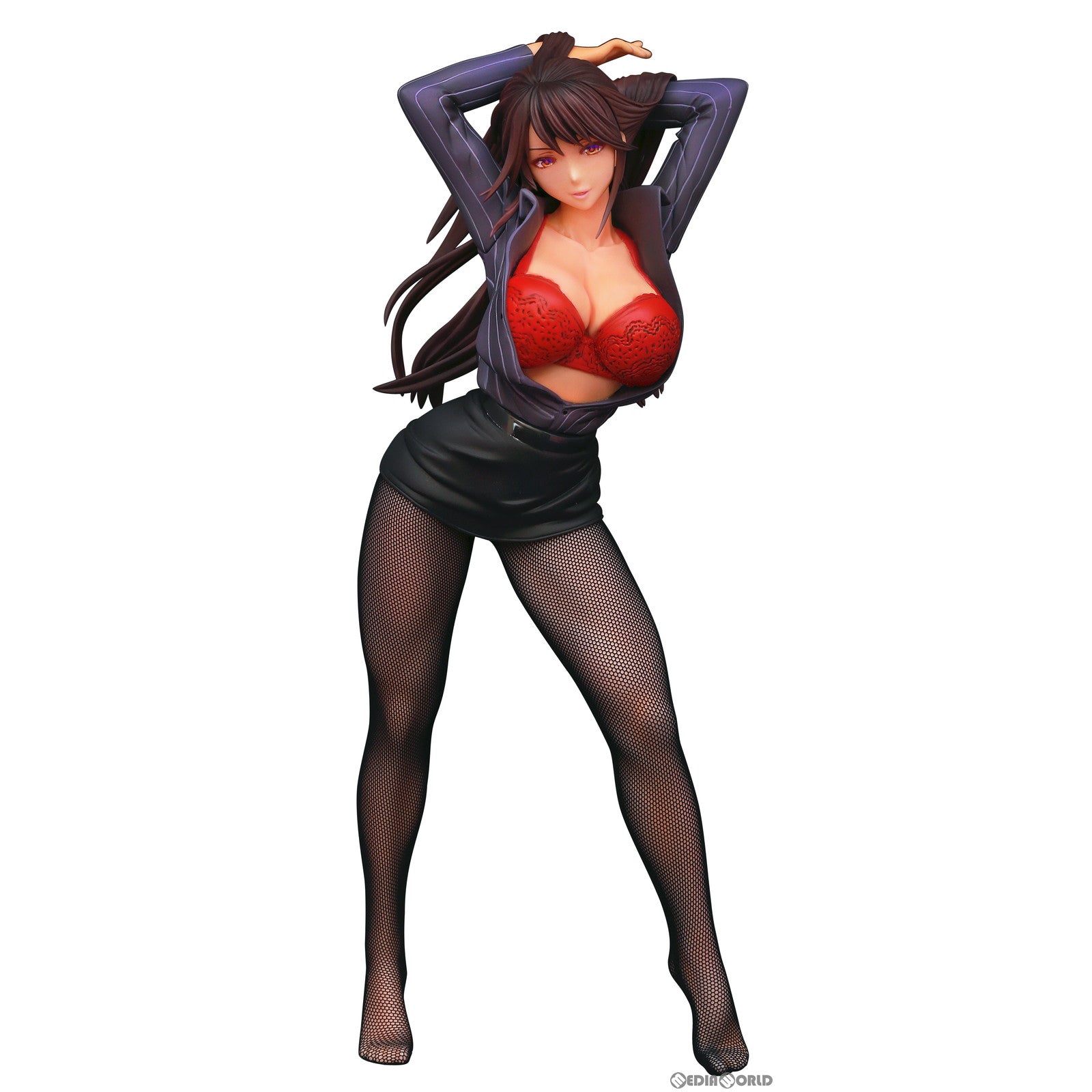 【中古即納】[FIG] 黒沢乙女(くろさわおとめ) Ver.1.1 働くオンナの熟れた汗 1/6 完成品 フィギュア A+(エイプラス)(20220508)