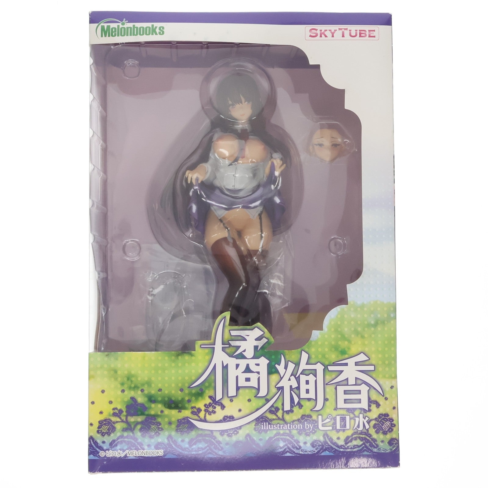【中古即納】[FIG] 橘絢香(たちばなあやか) illustration by ピロ水 メロンブックスタペストリー 1/6 完成品 フィギュア(AX-1062) SkyTube(スカイチューブ)(20180930)