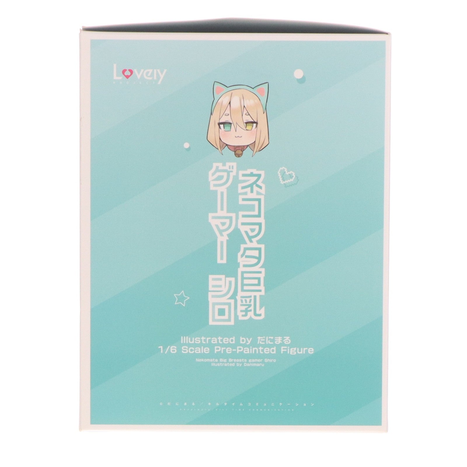 【中古即納】[FIG] アクリルキーチェーン&タペストリー付属 ネコマタ巨乳ゲーマー シロ 豪華版 1/6 完成品 フィギュア Lovely(ラブリー)(20231217)