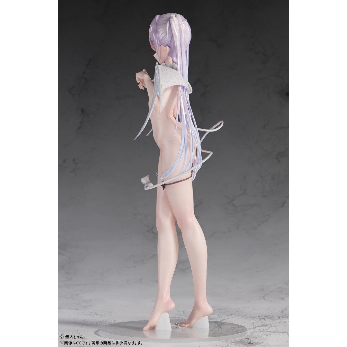 【中古即納】[FIG] (再販) 無人ちゃん。「白い悪魔ちゃん。」脱衣ver. 1/5 完成品 フィギュア インサイト(20251130)
