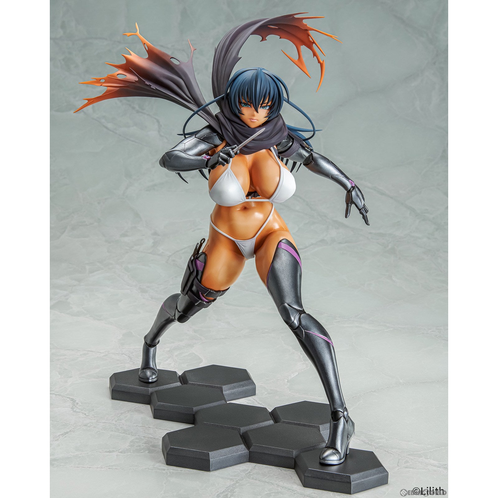 【中古即納】[FIG] クローンアサギ 日焼けver. 対魔忍RPGX 1/6 完成品 フィギュア Q-six(キューシックス)(20231022)