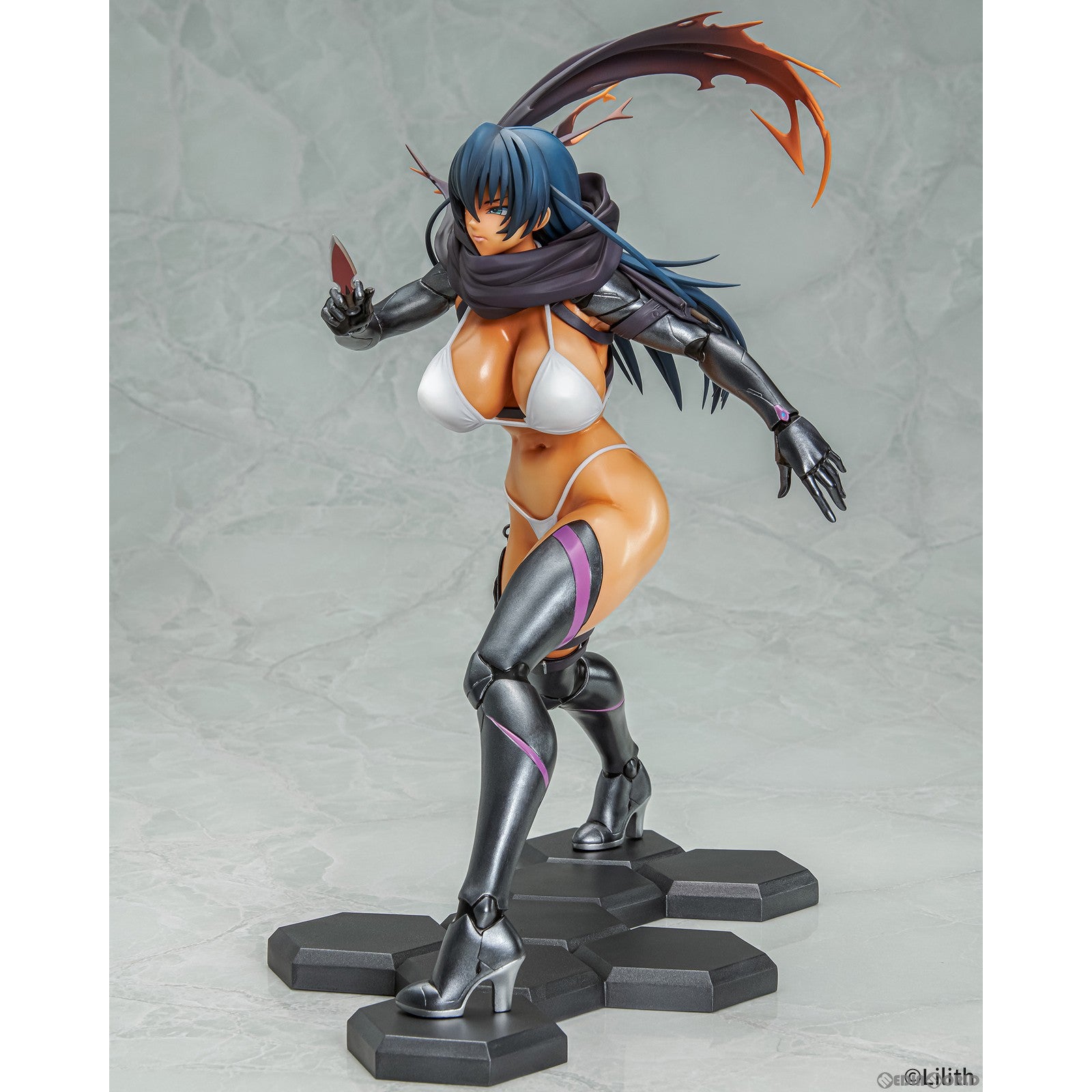 【中古即納】[FIG] クローンアサギ 日焼けver. 対魔忍RPGX 1/6 完成品 フィギュア Q-six(キューシックス)(20231022)