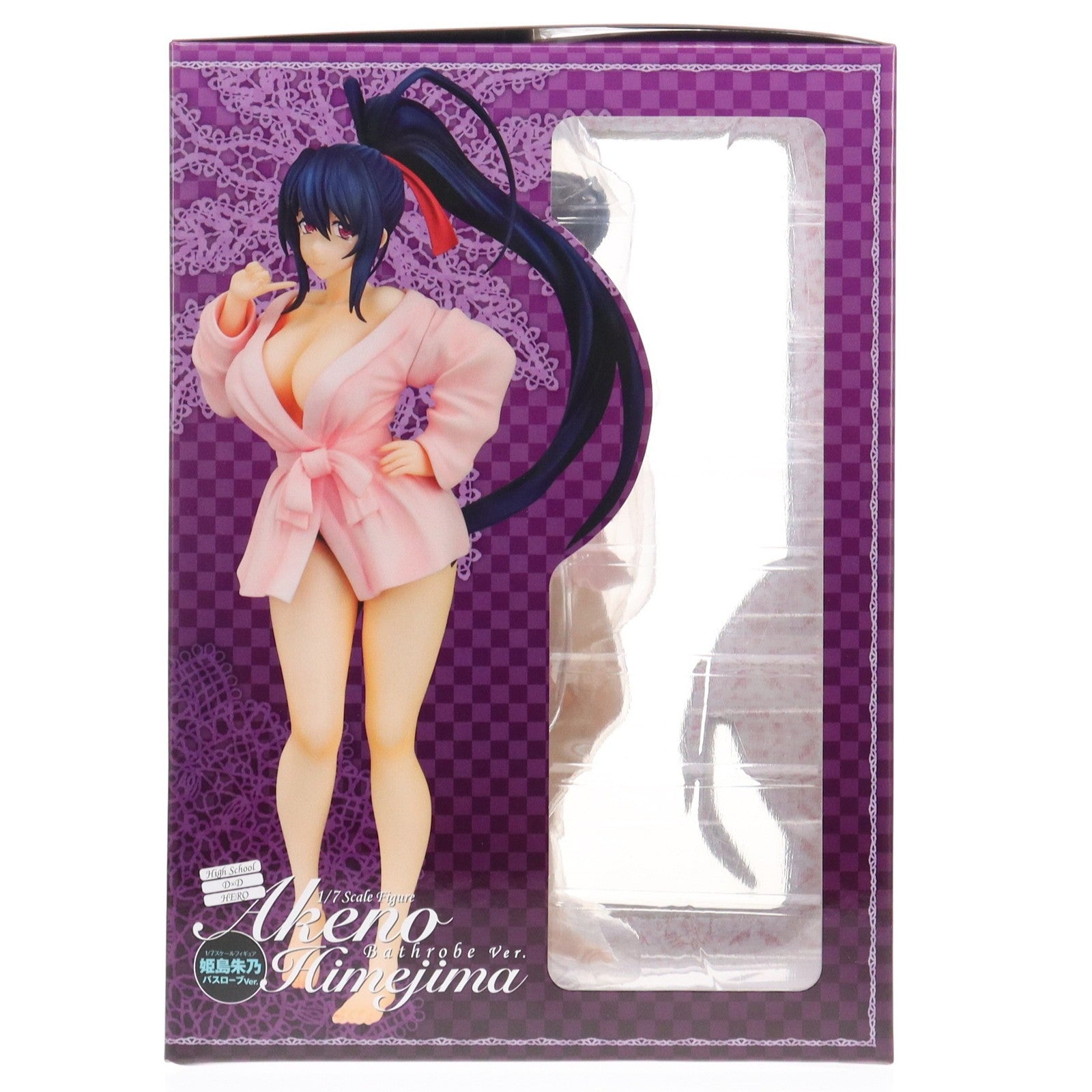 【中古即納】[FIG] 姫島朱乃(ひめじまあけの) バスローブVer. ハイスクールD×D HERO 1/7 完成品 フィギュア KADOKAWA(カドカワ)(20190215)
