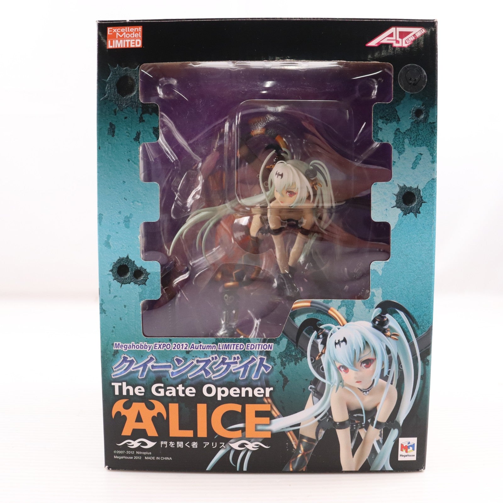 【中古即納】[FIG] 下敷き無し エクセレントモデル LIMITED 門を開く者アリス メガホビEXPO2012 Autumn LIMITED EDITION クイーンズゲイト 1/8 完成品 フィギュア メガハウス(20121125)