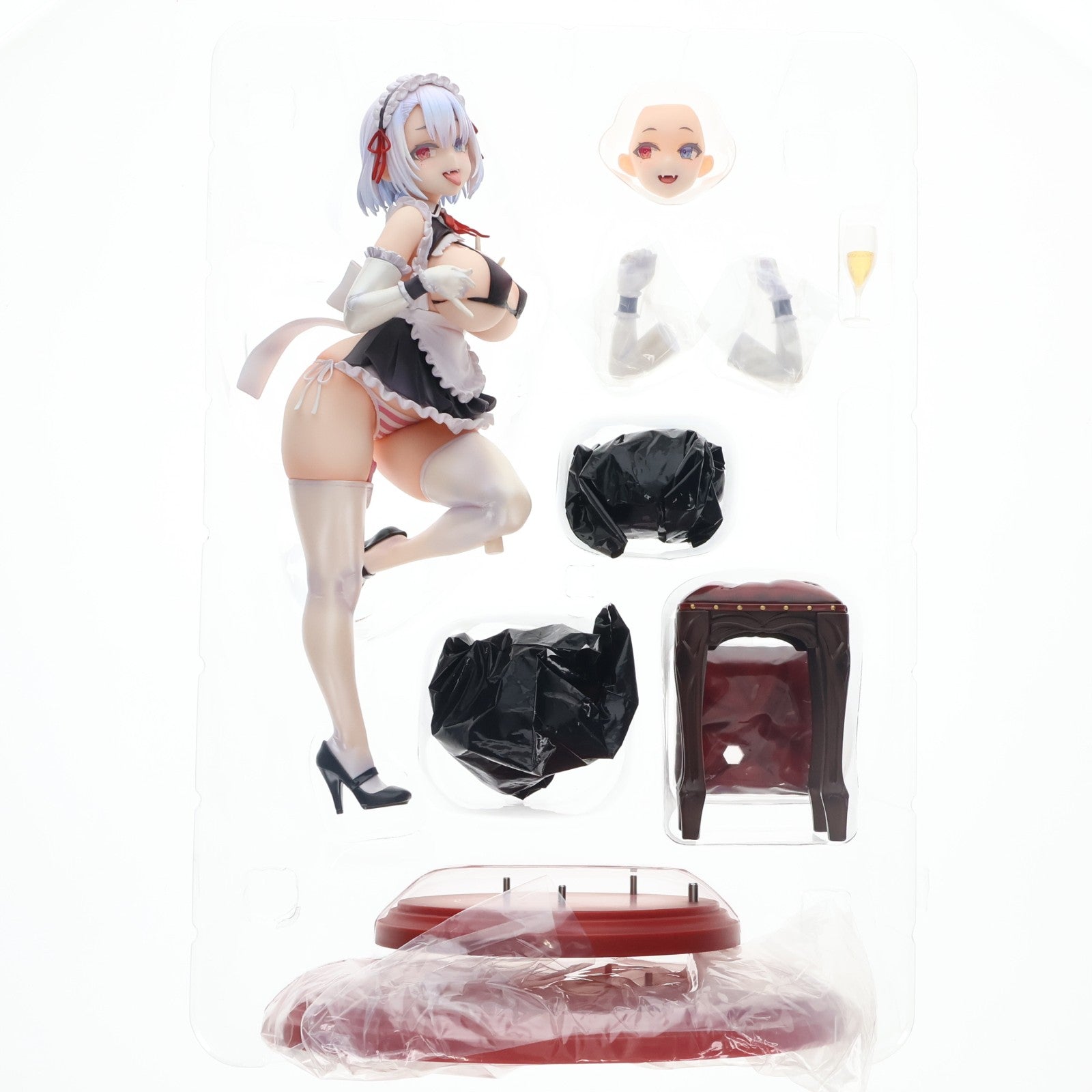 【中古即納】[FIG] ポストカード付属 クリエイターズコレクション PZ姉妹 ポリン 朝凪氏オリジナルキャラクター 1/5 完成品 フィギュア ネイティブオンラインショップ&FANZA限定 FROG(フロッグ)/ネイティブ(20240630)
