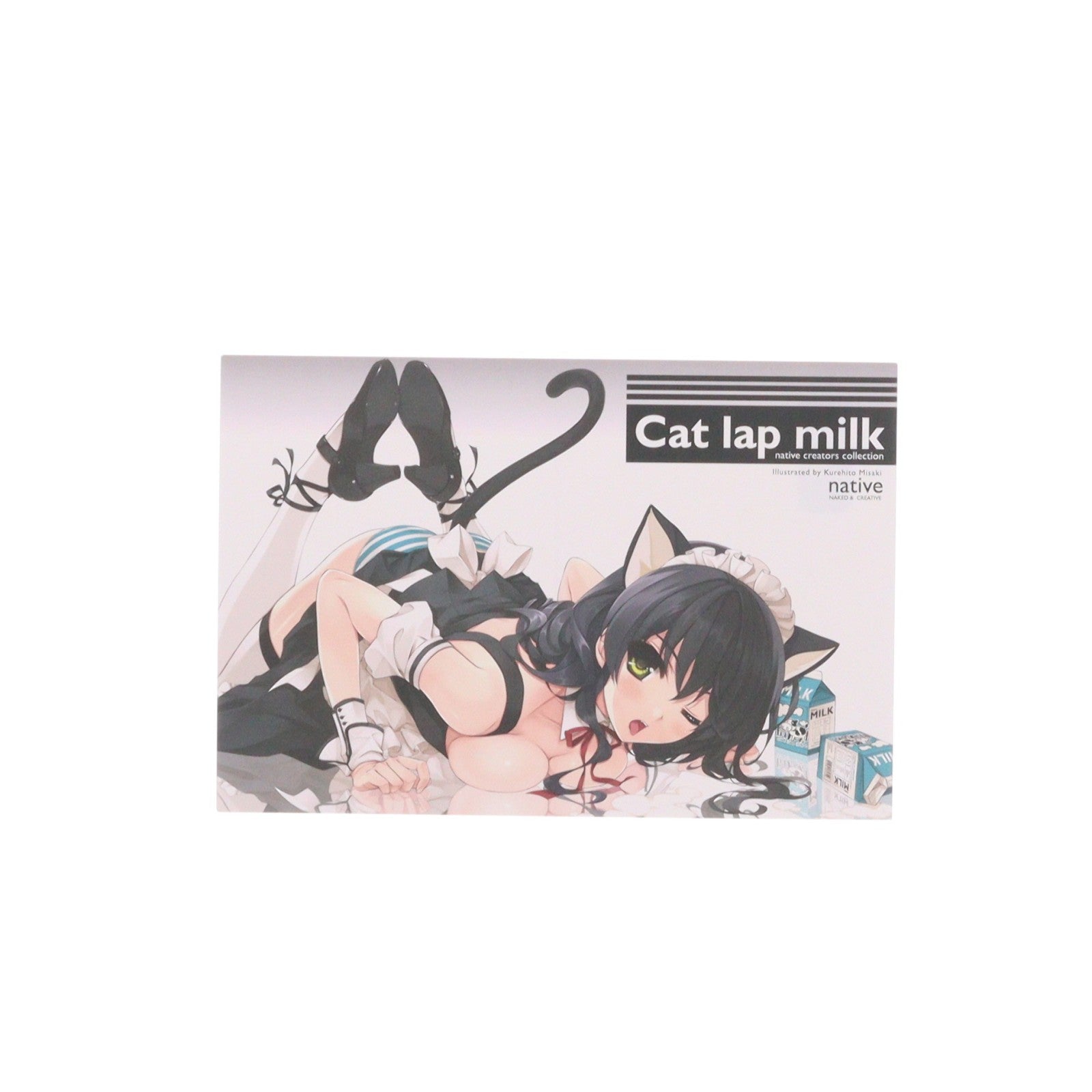 【中古即納】[FIG] ポストカード付属 CAT LAP MILK(キャットラップミルク) 深崎暮人オリジナルキャラクター 1/7 完成品 フィギュア ネイティブオンラインショップ限定 ネイティブ(20130920)
