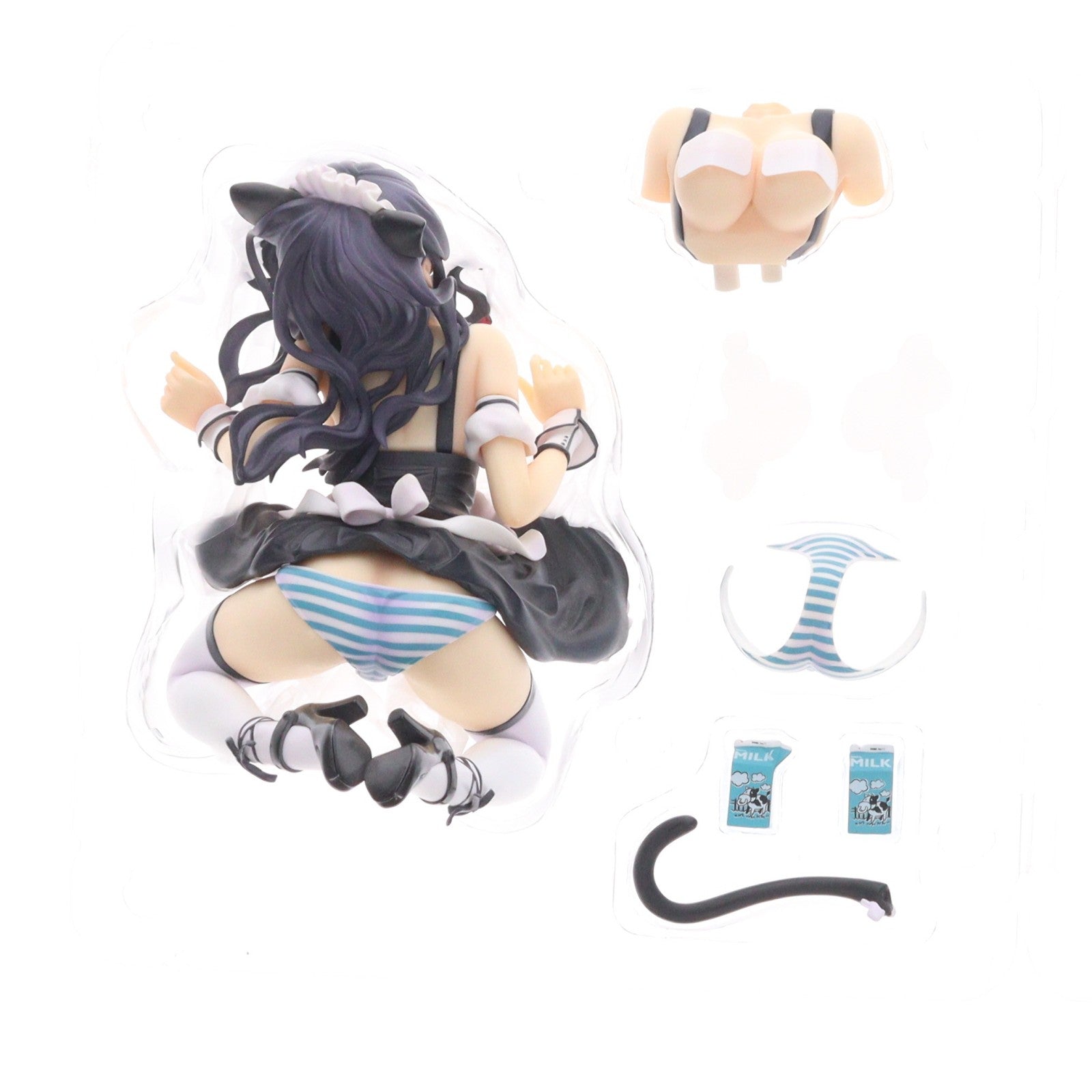 【中古即納】[FIG] ポストカード付属 CAT LAP MILK(キャットラップミルク) 深崎暮人オリジナルキャラクター 1/7 完成品 フィギュア ネイティブオンラインショップ限定 ネイティブ(20130920)