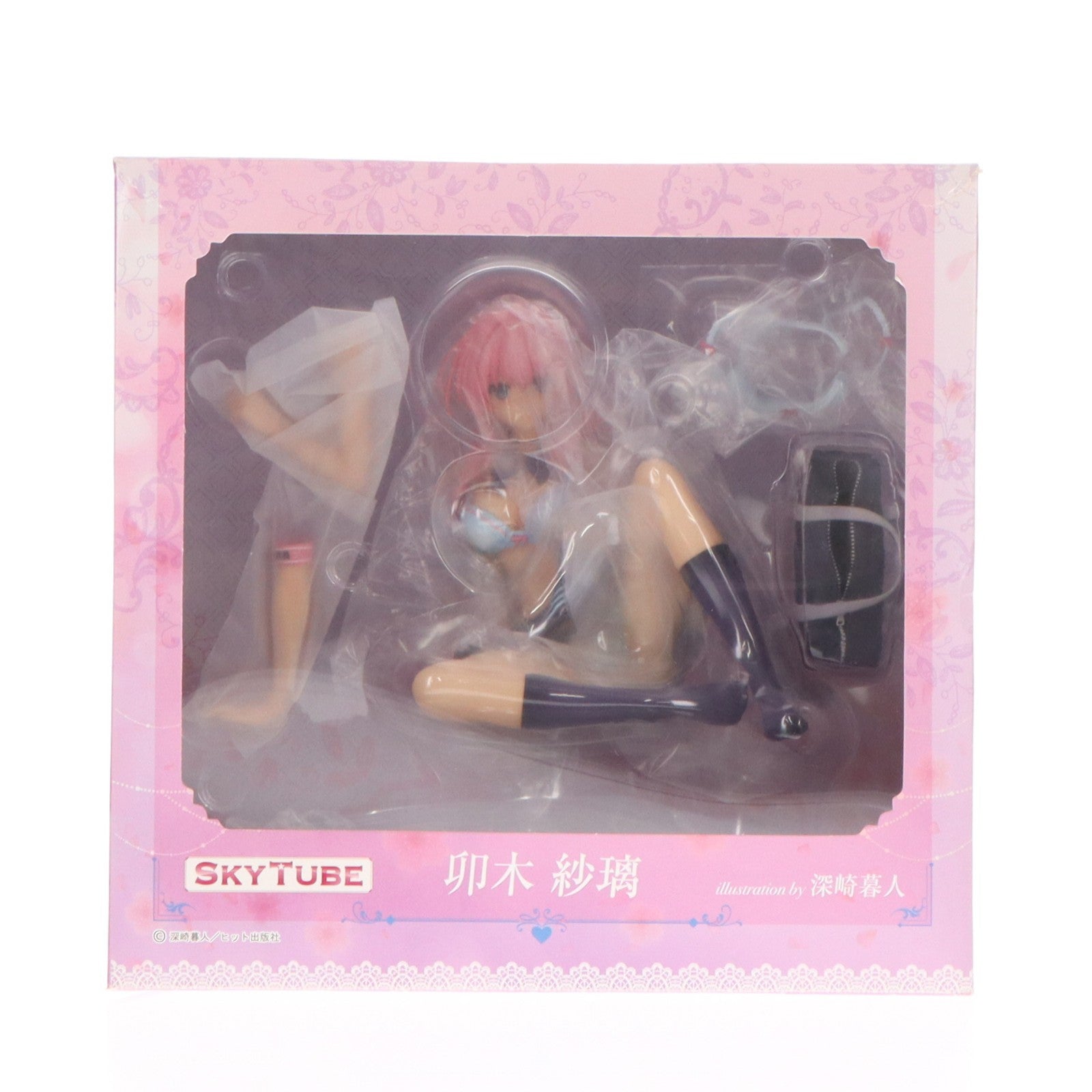 【中古即納】[FIG] ポストカード無し 卯木紗璃(うつぎさり) Illustration by 深崎暮人(みさきくれひと) コミック阿吽 1/6 完成品 フィギュア(AX-1071) SkyTube(スカイチューブ)(20191211)