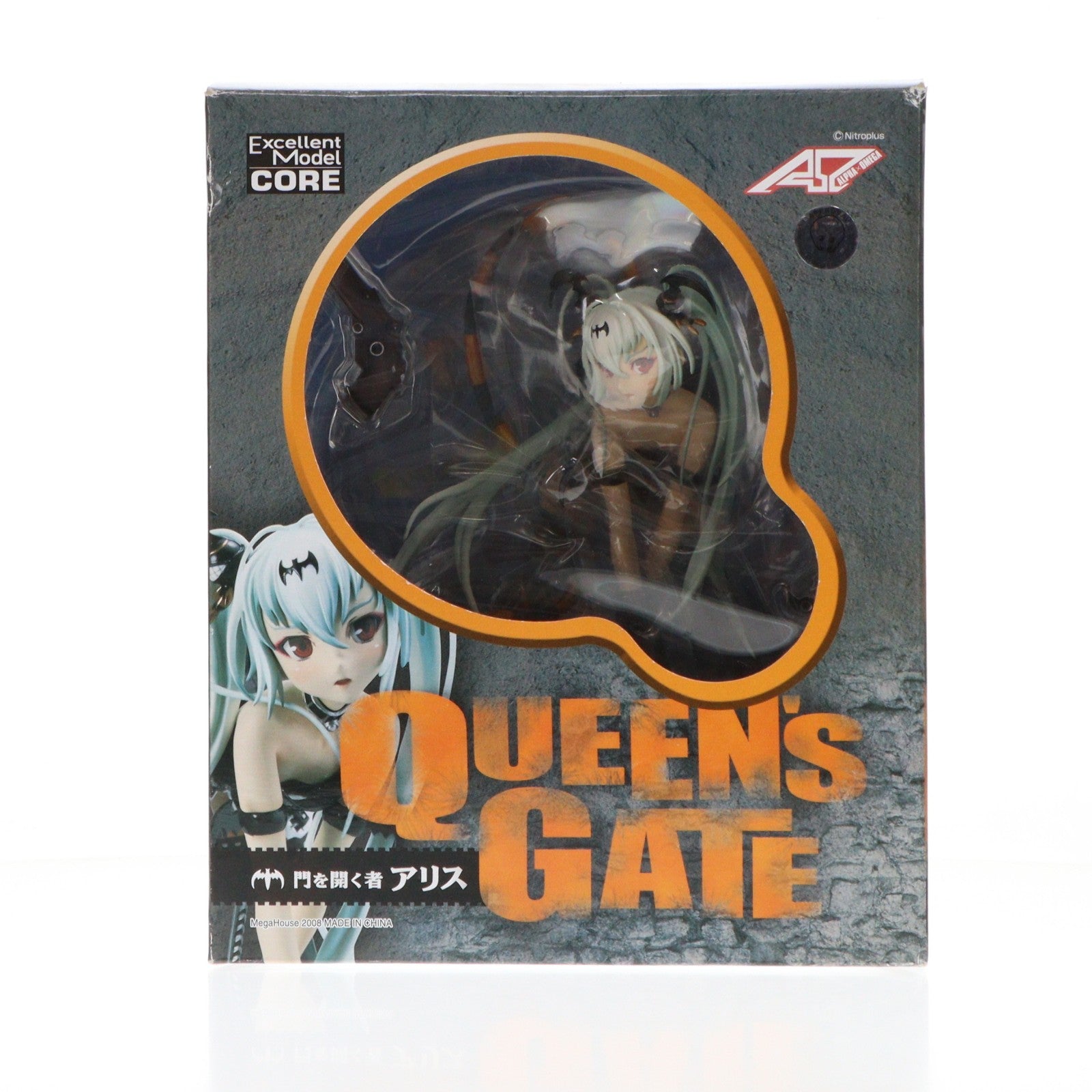 【中古即納】[FIG] エクセレントモデル CORE 門を開く者 アリス クイーンズゲイト 1/8 完成品 フィギュア アルファオメガ(20080831)