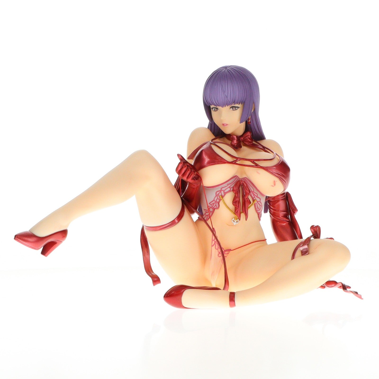 【中古即納】[FIG] (再販) 鹿子木久遠(かのこぎくおん) メタルレッドver. 麗 誉アートワークス 1/5 完成品 フィギュア レチェリー(20200510)