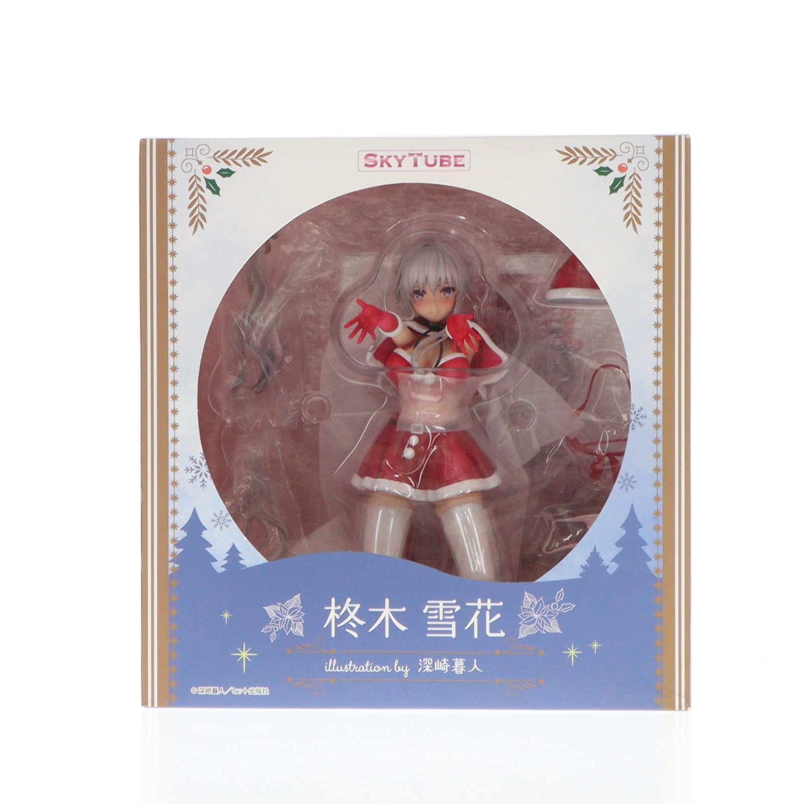 【中古即納】[FIG] ポストカード付属 柊木雪花(ひいらぎせつか) illustration by 深崎暮人 コミック阿吽 1/6 完成品 フィギュア(AX-1089) SkyTube(スカイチューブ)(20220626)