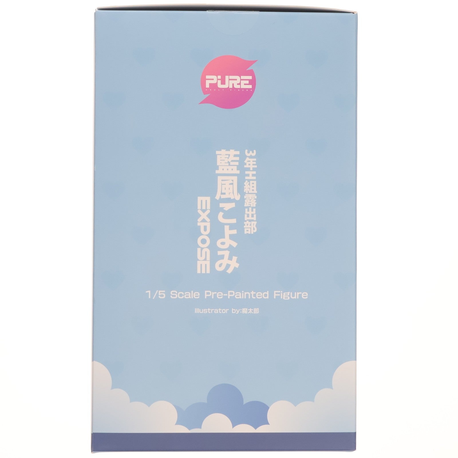 【中古即納】[FIG] 原画色紙付属 3年H組 露出部・藍風こよみ(あいかぜこよみ) 1/5 完成品 フィギュア PURE(ピュア)(20240912)