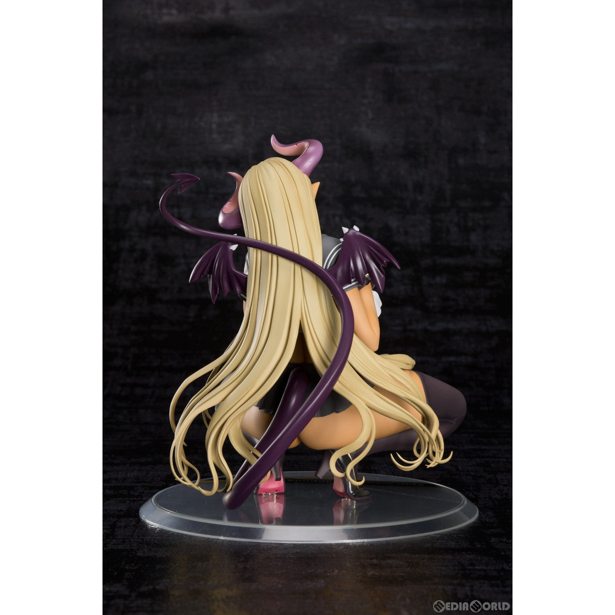 【中古即納】[FIG] (再販) セーラーサキュバス サファイア-ポイズンブラック- コミックアンリアル Vol.33 Cover GAL designed by モグダン 1/6 完成品 フィギュア(PVC286) オーキッドシード(20221205)