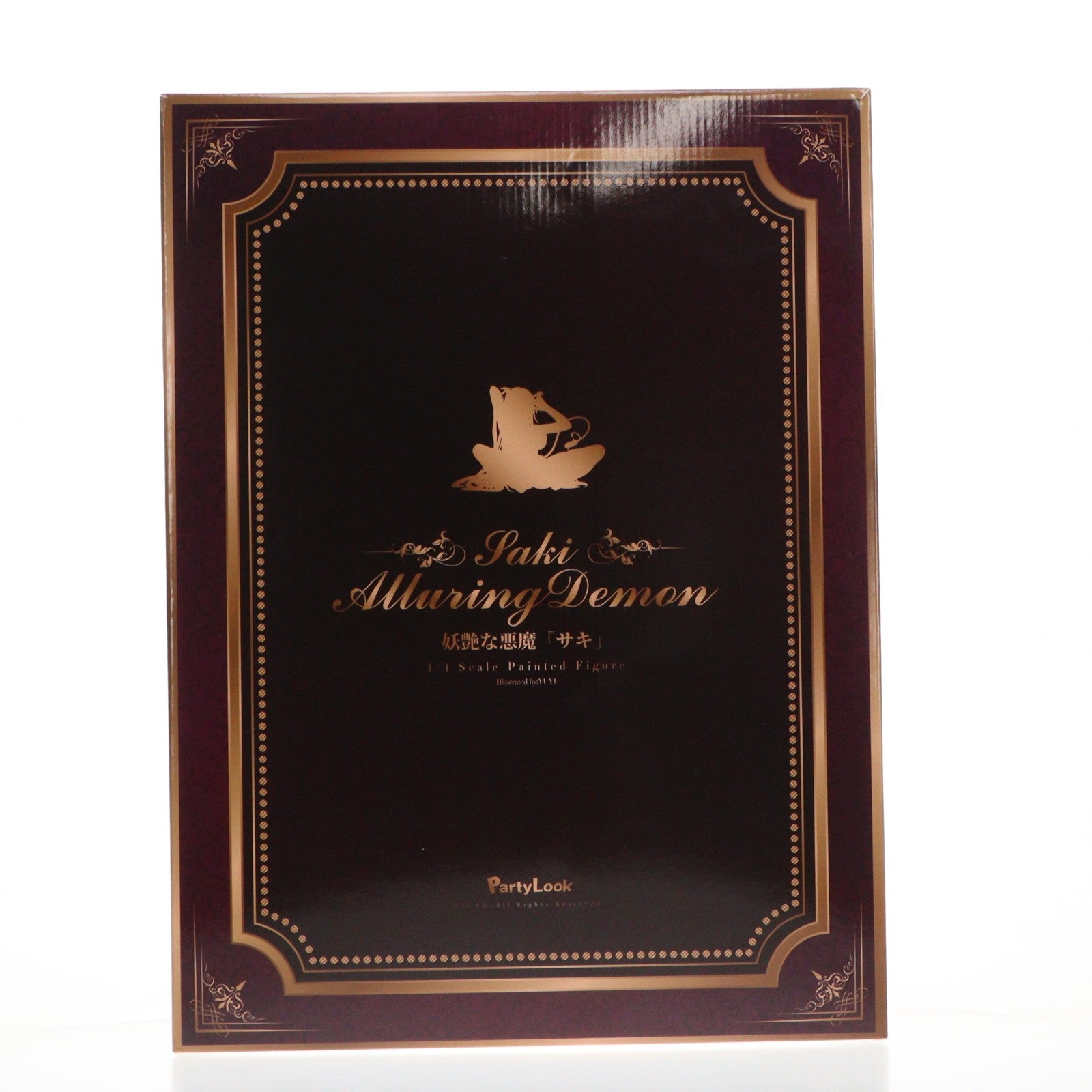 【中古即納】[FIG] 色紙&タペストリー付属 サキ 豪華版 Illustrated by YUYU 1/4 完成品 フィギュア Party Look(パーティルック)(20260131)