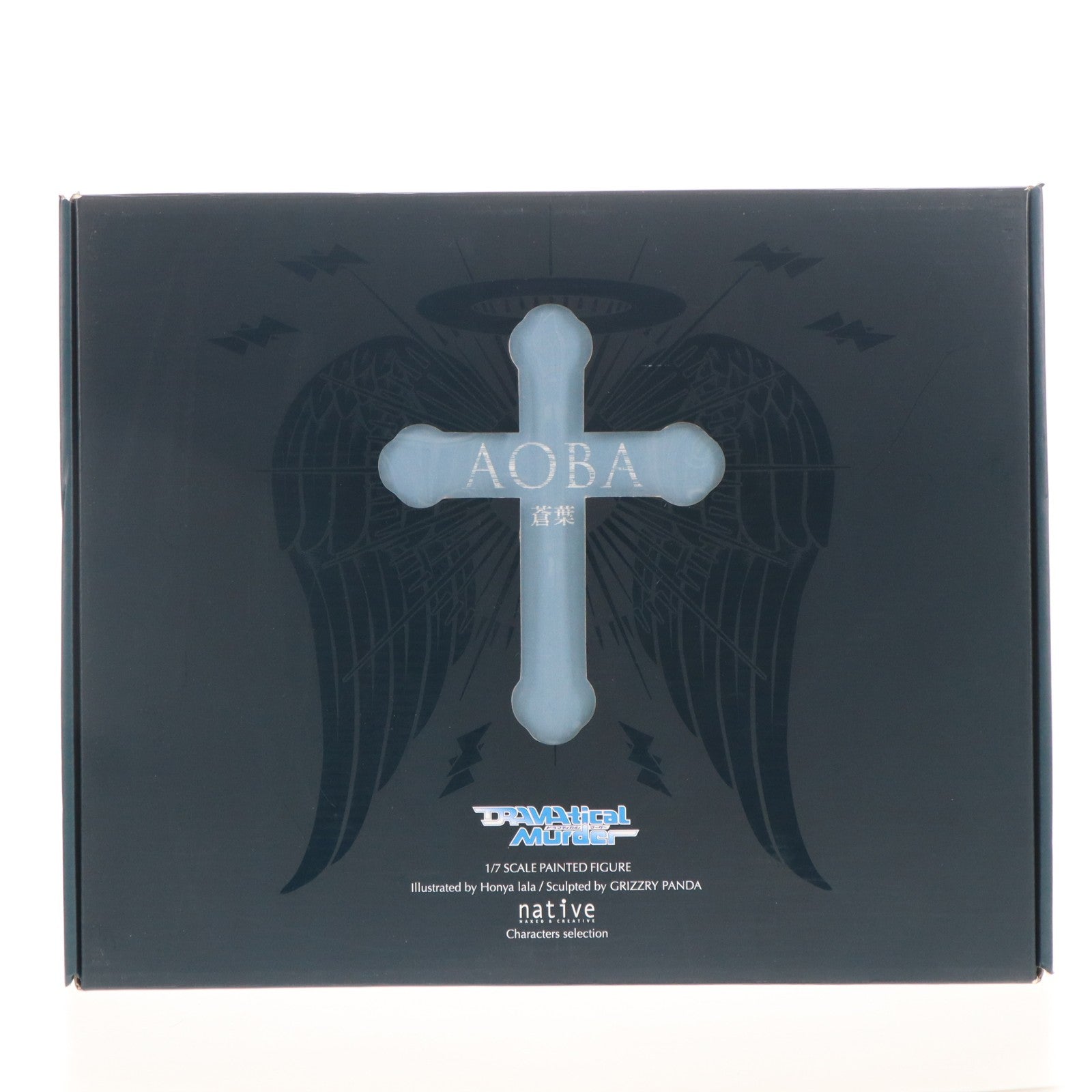 【中古即納】[FIG] ポストカード付属 ネイティブオンラインショップ限定 蒼葉(あおば) DRAMAtical Murder(ドラマティカルマーダー) 1/7 完成品 フィギュア ネイティブ(20170121)