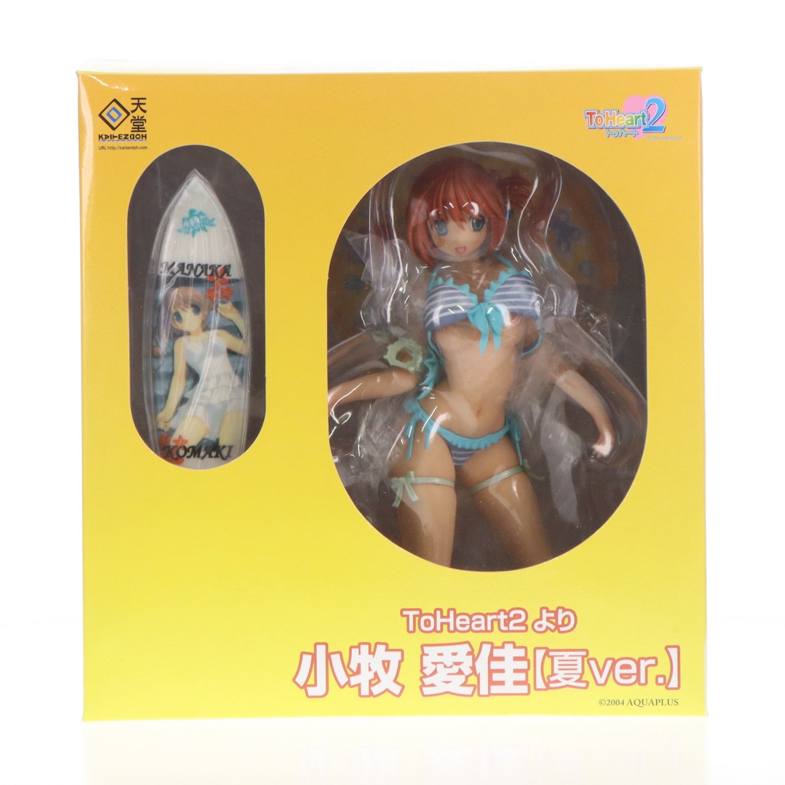 【中古即納】[FIG] 小牧愛佳(こまきまなか) 夏ver. ToHeart2(トゥハート2) 1/6 完成品 フィギュア 回天堂(20110621)