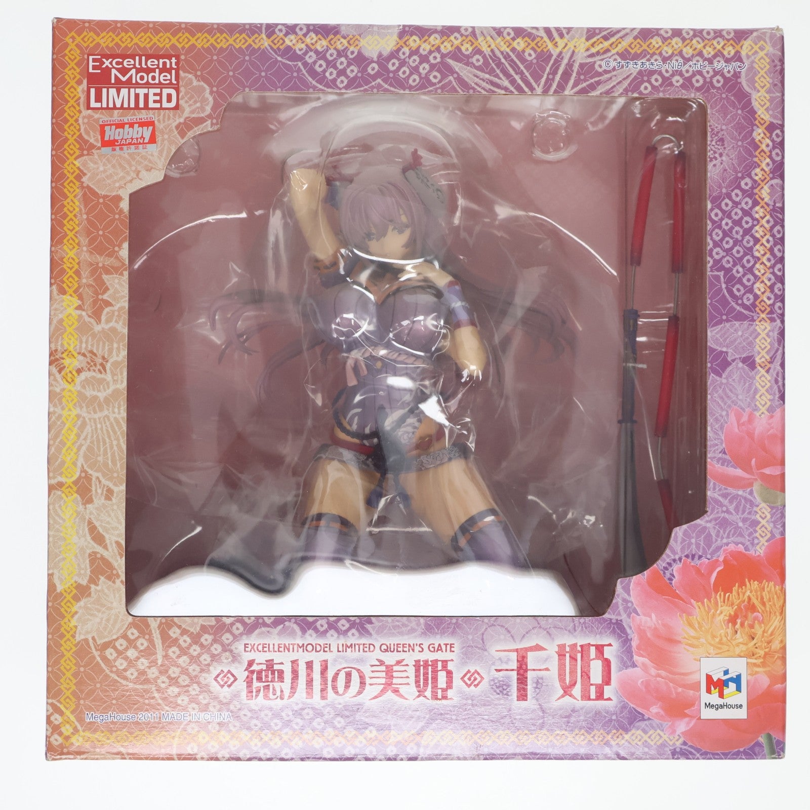 【中古即納】[FIG] エクセレントモデル LIMITED 徳川の美姫 千姫(せんひめ) クイーンズゲイト 完成品 フィギュア ホビージャパン誌上通販限定 メガハウス/ホビージャパン(20110930)