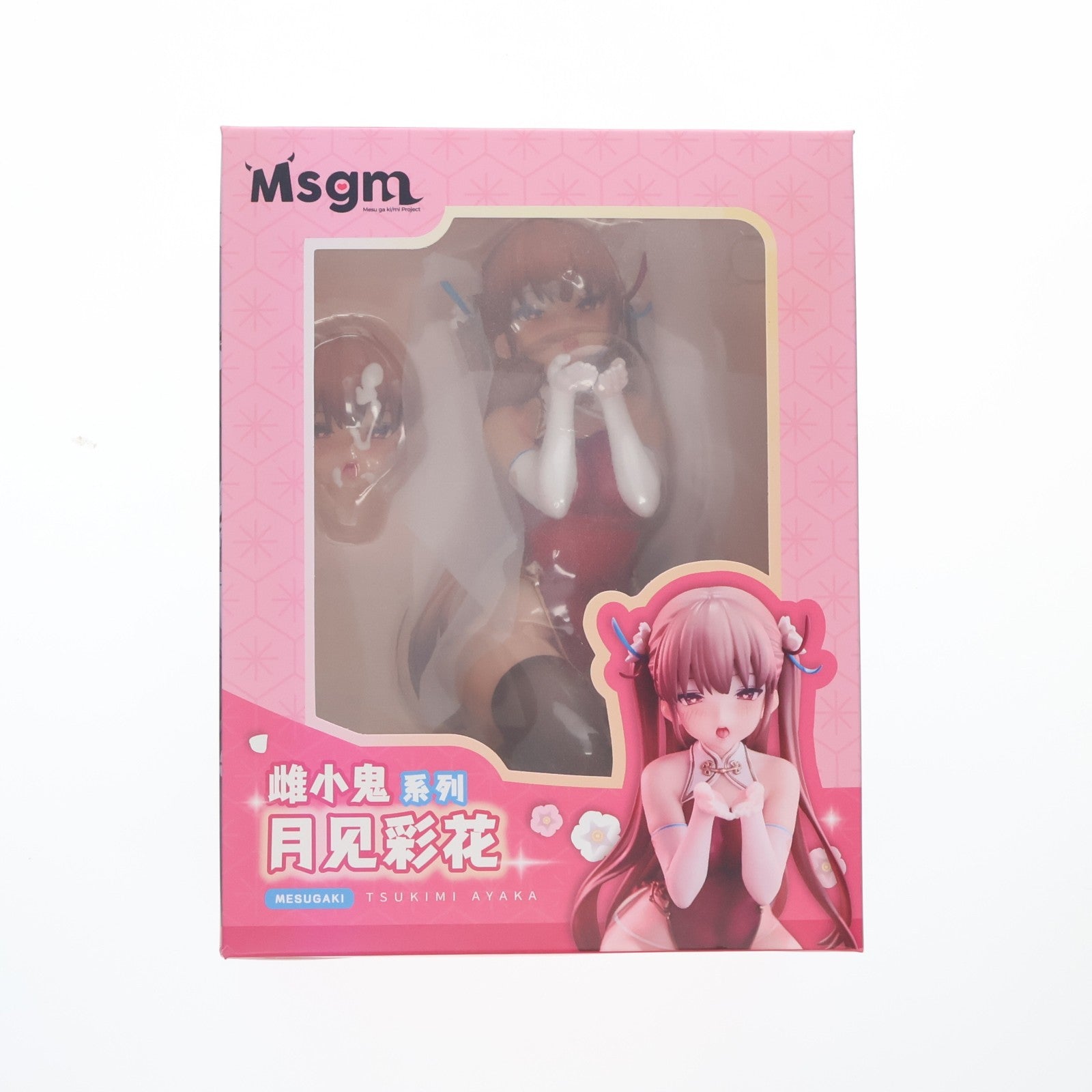 【中古即納】[FIG] タペストリー無し 交換用頭部付属 メスガキ 月見彩花(つきみあやか) 1/6 完成品 フィギュア MSGM_Project(20250331)