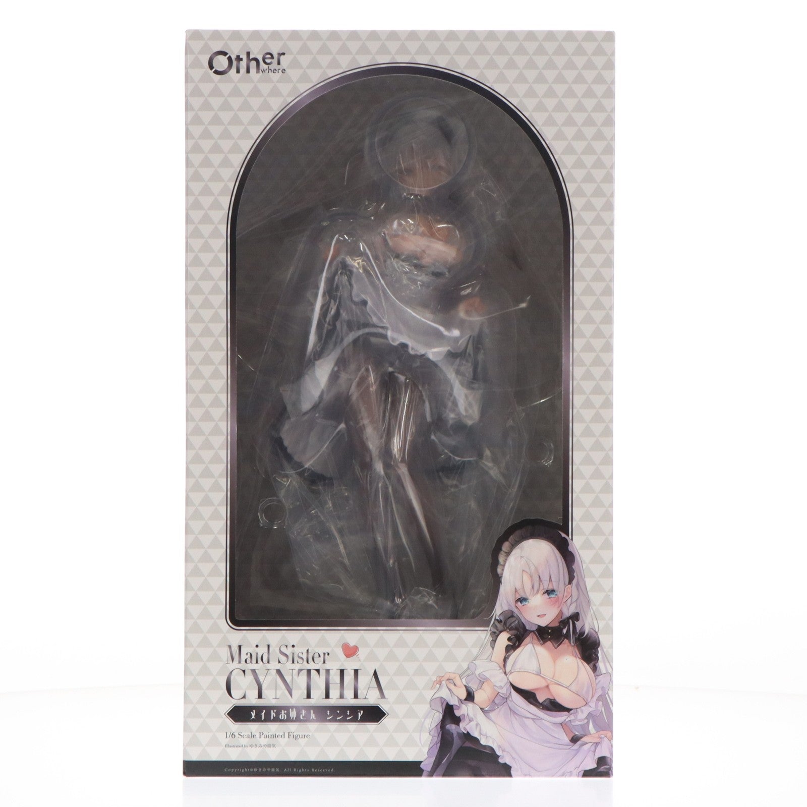 【中古即納】[FIG] 色紙付属 メイドお姉さん シンシア Illustrated by ゆきみや湯気 1/6 完成品 フィギュア Otherwhere(アザーウェア)(20250331)