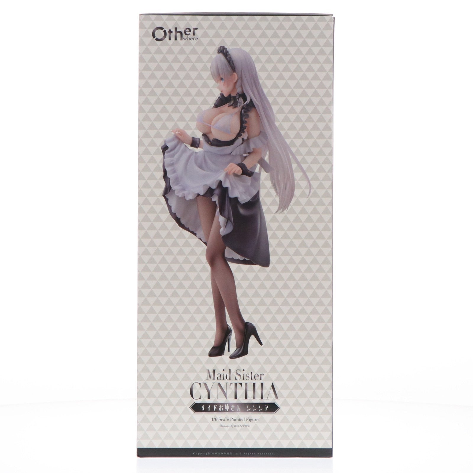 【中古即納】[FIG] 色紙付属 メイドお姉さん シンシア Illustrated by ゆきみや湯気 1/6 完成品 フィギュア Otherwhere(アザーウェア)(20250331)