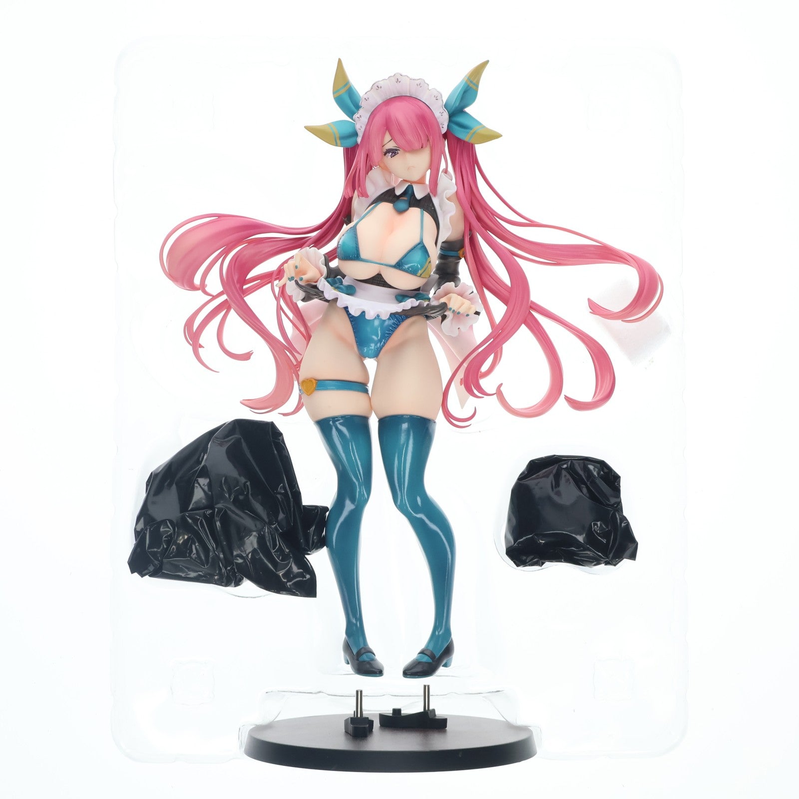 【中古即納】[FIG] ポストカード無し ネイティブキャラクターズセレクション 鳳ありす(おおとりありす) コスプレメイドはオカズ扱いがお好き 1/6 完成品 フィギュア ネイティブオンラインショップ&FANZA限定 クレイラドール/ネイティブ(20220630)