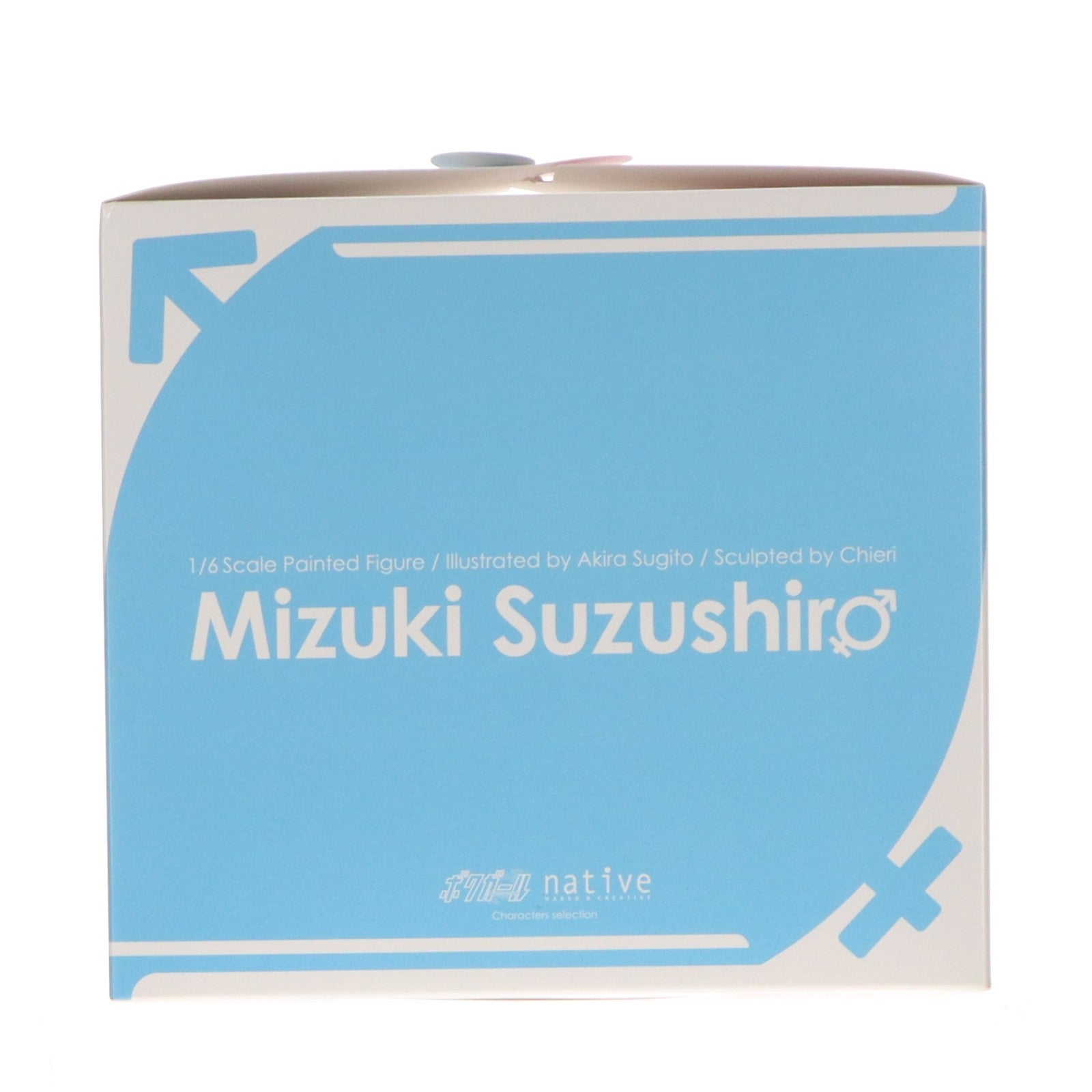 【中古即納】[FIG] ポストカード無し ネイティブキャラクターズセレクション 鈴白瑞樹(すずしろみずき) ボクガール 1/6 完成品 フィギュア ネイティブオンラインショップ&DMM.com限定 ネイティブ(20170430)