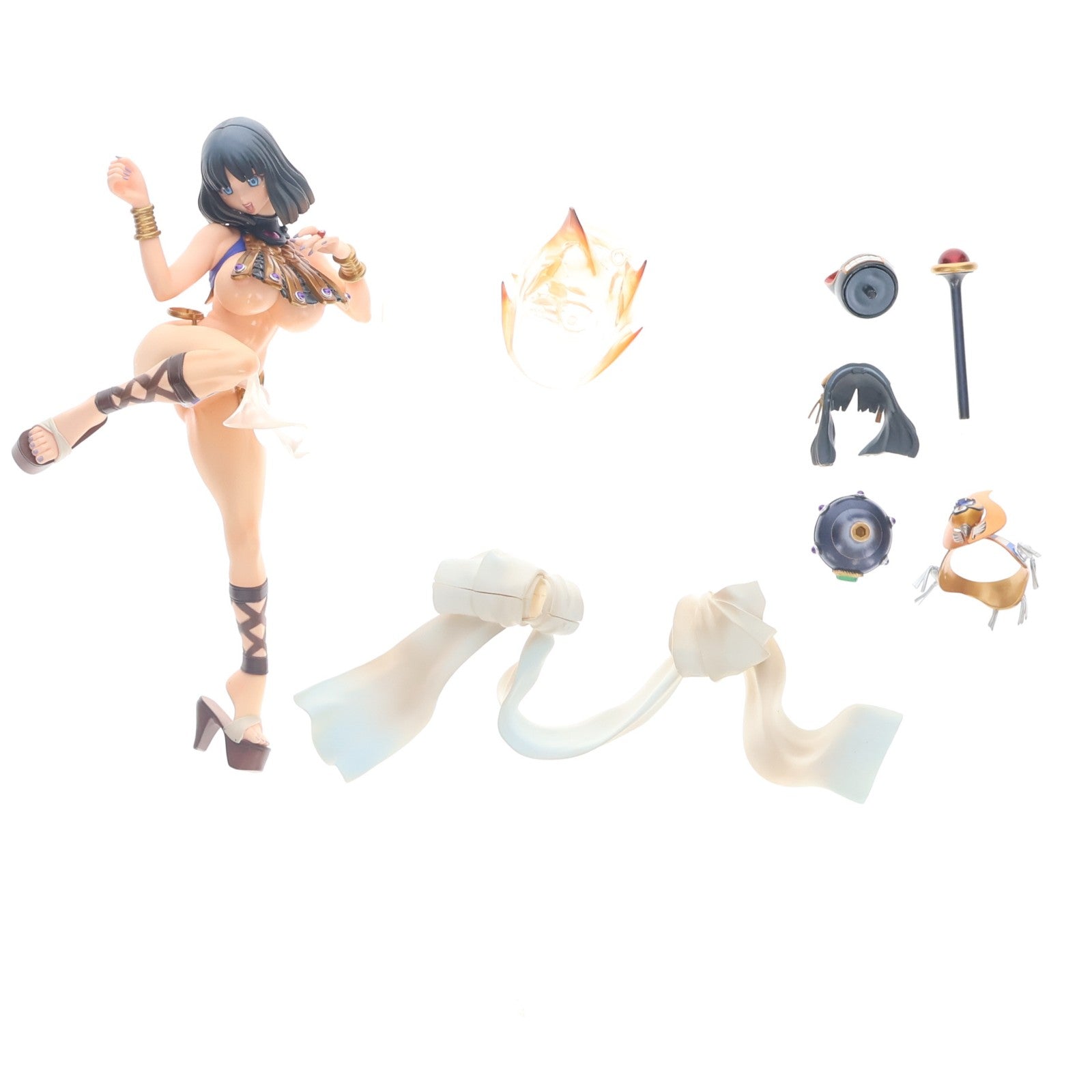 【中古即納】[FIG] 下敷き無し エクセレントモデル LIMITED 古代の王女メナス ～メガホビ限定復刻版～ クイーンズブレイドEX 完成品 フィギュア メガハウス(20131130)