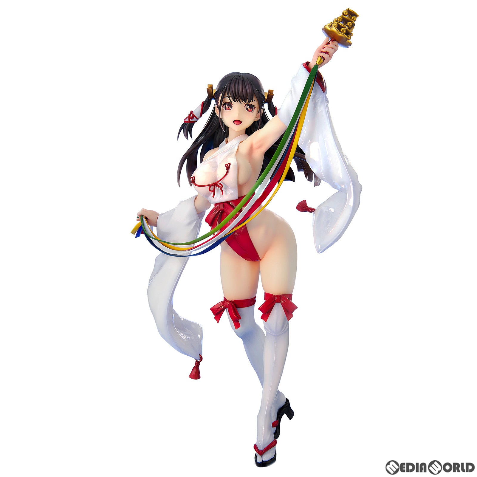 【中古即納】[FIG] ヴェルテクス・オリジナルズ タイトなおしごと おしごと2:巫女さん 神楽茜(かぐらあかね) 完成品 フィギュア ヴェルテクス(20230629)