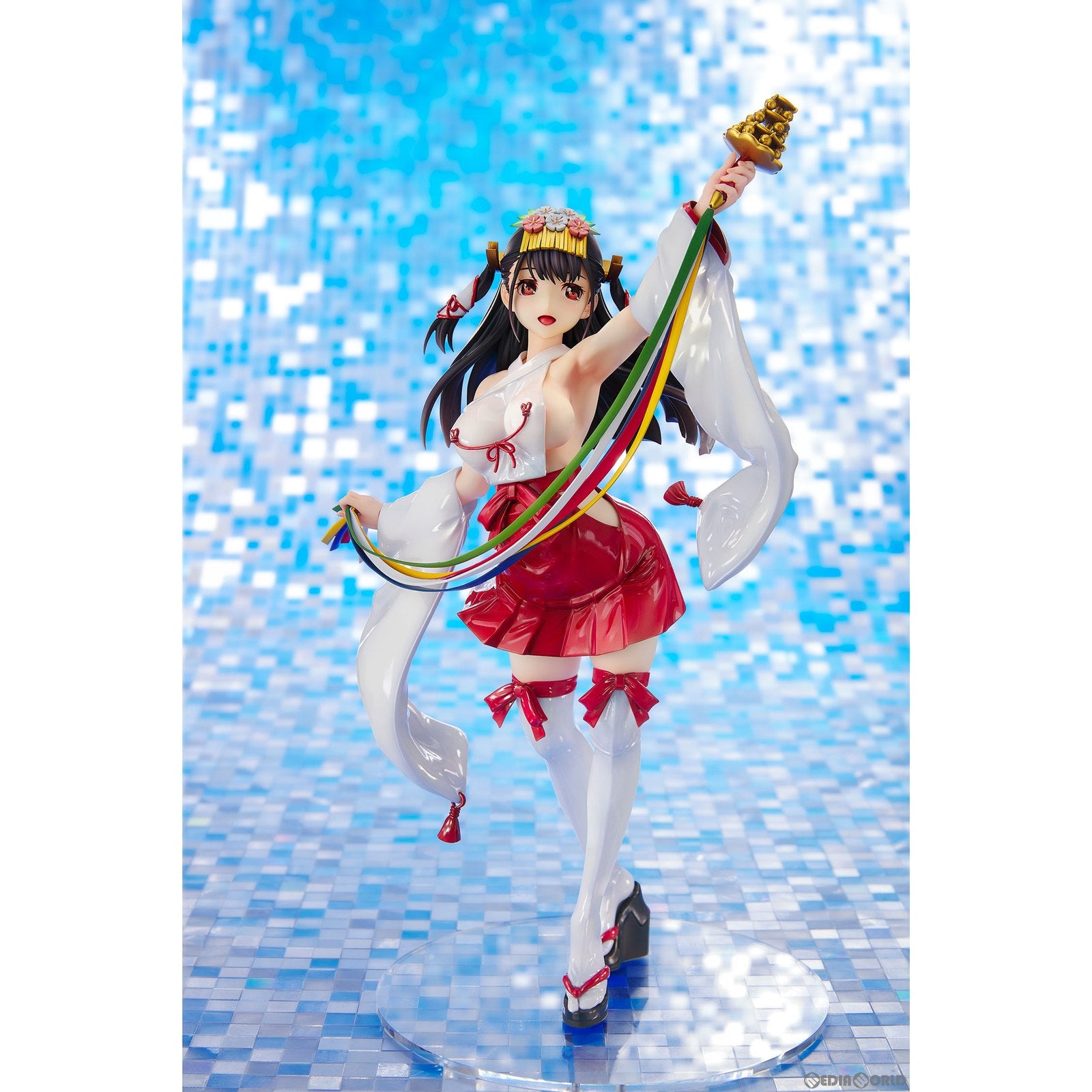 【中古即納】[FIG] ヴェルテクス・オリジナルズ タイトなおしごと おしごと2:巫女さん 神楽茜(かぐらあかね) 完成品 フィギュア ヴェルテクス(20230629)