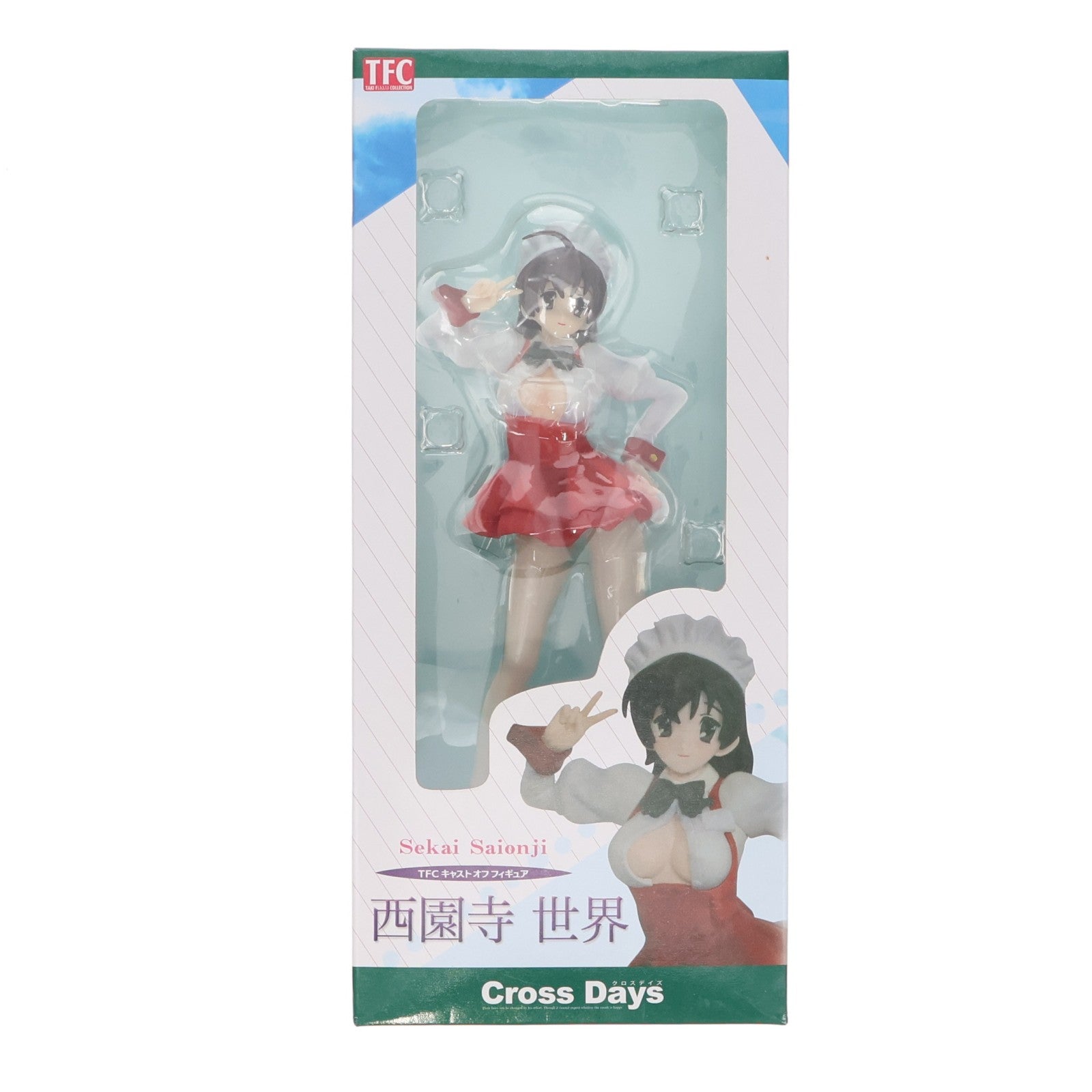 【中古即納】[FIG] 西園寺世界(さいおんじせかい) CrossDays(クロスデイズ) 1/7 完成品 TFCフィギュア タキ・コーポレーション(20100504)