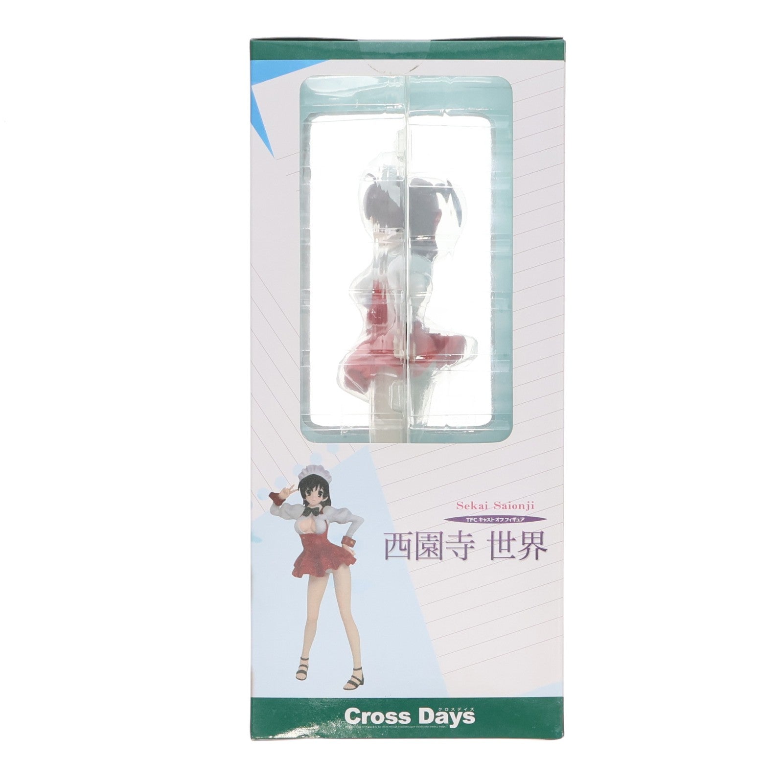 【中古即納】[FIG] 西園寺世界(さいおんじせかい) CrossDays(クロスデイズ) 1/7 完成品 TFCフィギュア タキ・コーポレーション(20100504)