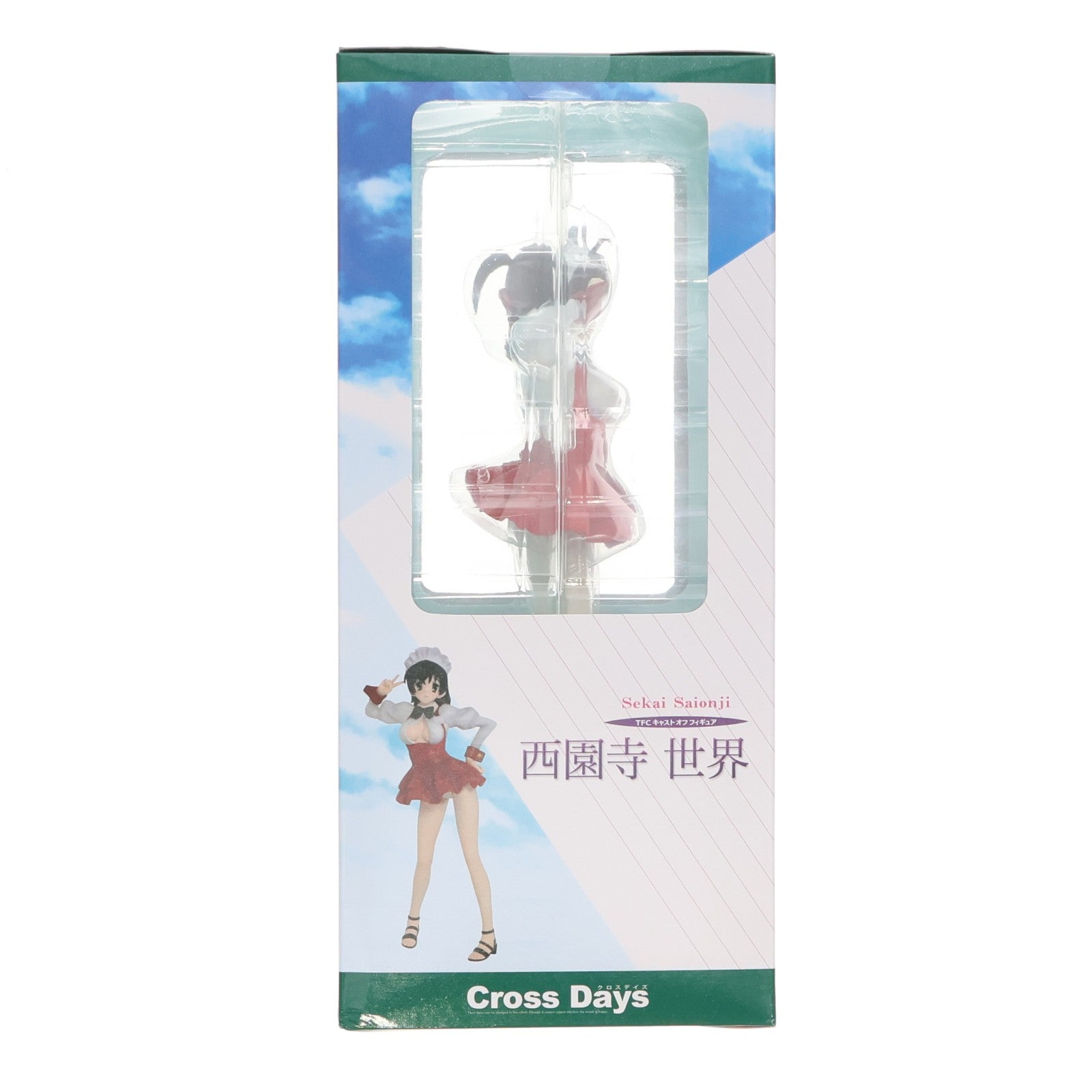 【中古即納】[FIG] 西園寺世界(さいおんじせかい) CrossDays(クロスデイズ) 1/7 完成品 TFCフィギュア タキ・コーポレーション(20100504)