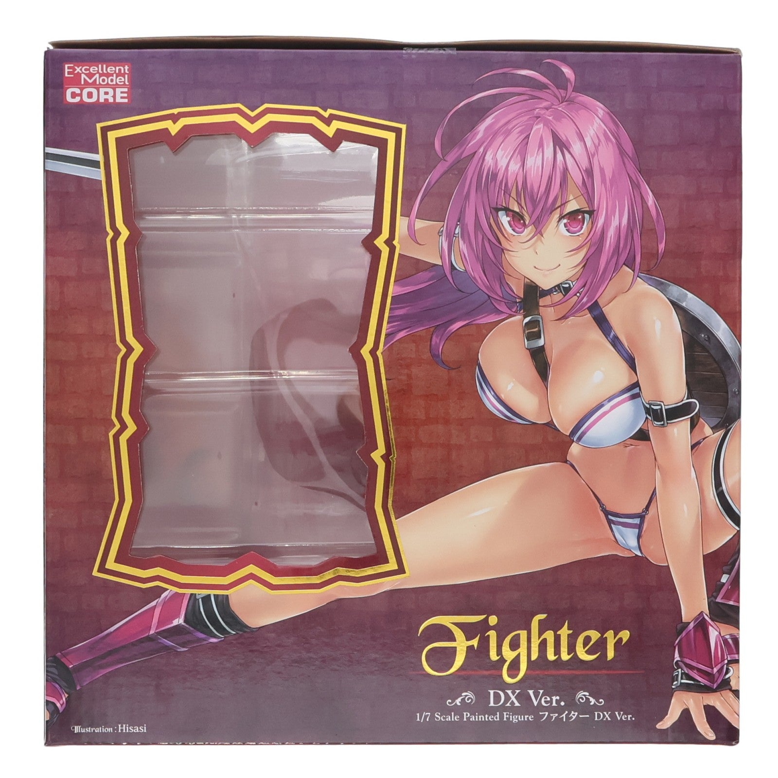 【中古即納】[FIG] 初回限定封入特典付 エクセレントモデル CORE ファイター DX Ver. ビキニ・ウォリアーズ 1/7 完成品 フィギュア メガハウス(20160131)