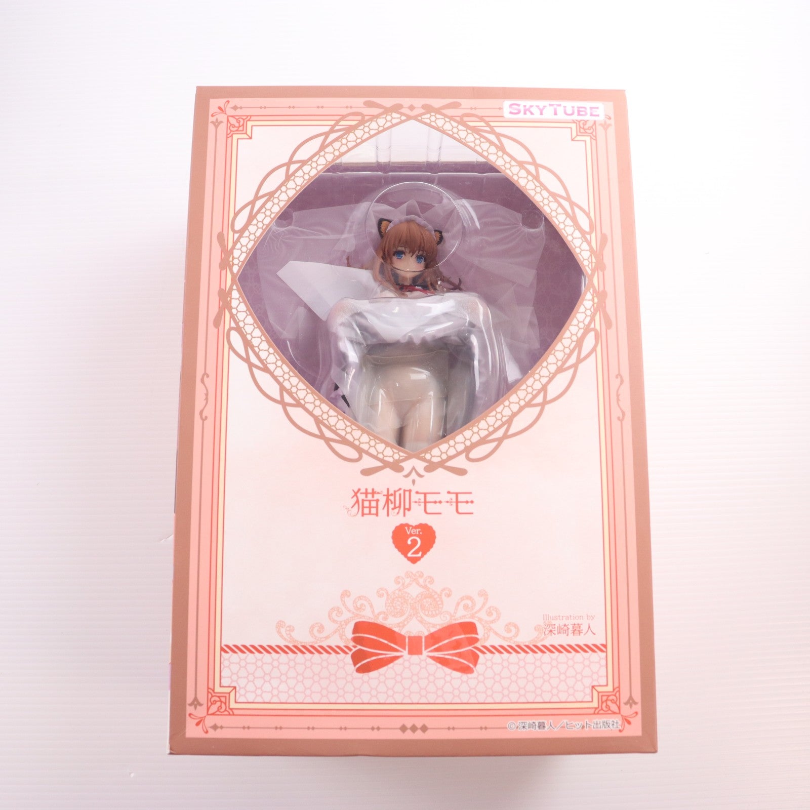 【中古即納】[FIG] ポストカード無し 猫柳モモ(ねこやなぎもも) Ver.2 illustration by 深崎暮人 コミック阿吽 1/6 完成品 フィギュア(AX-1079) SkyTube(スカイチューブ)(20230827)